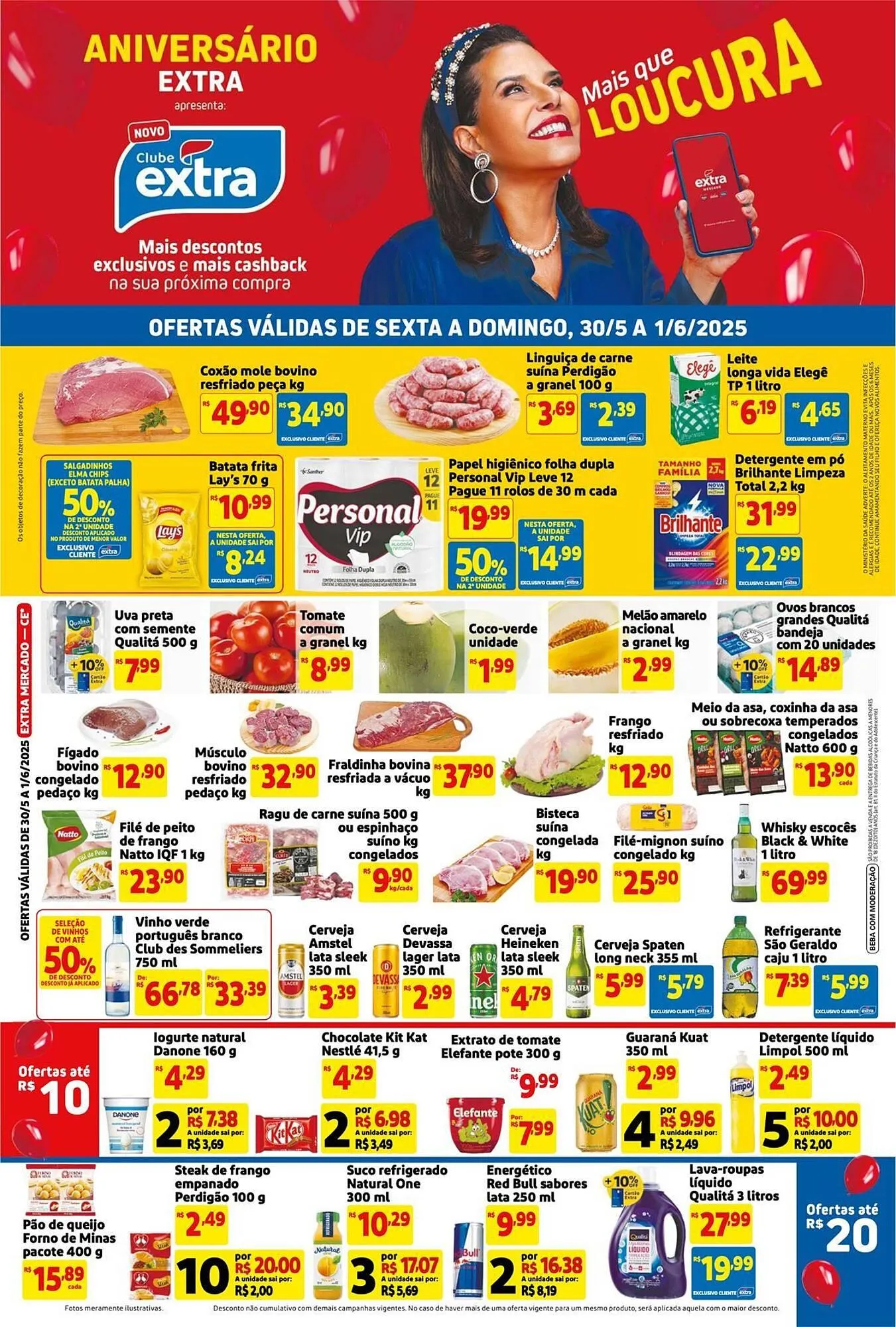 Encarte de Catálogo Extra 30 de maio até 1 de junho 2025 - Pagina 1