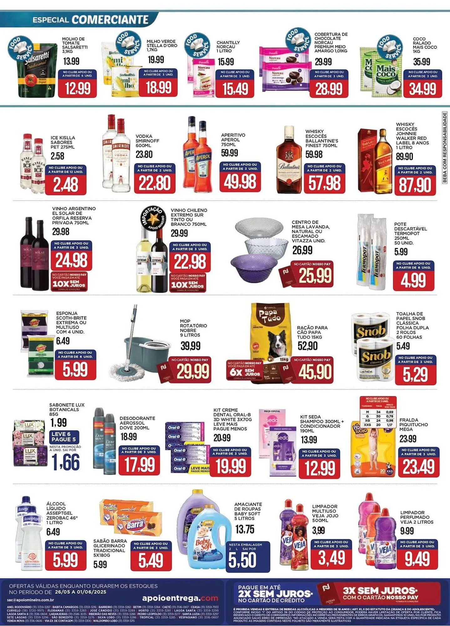 Encarte de Catálogo Apoio Mineiro 26 de maio até 1 de junho 2025 - Pagina 4