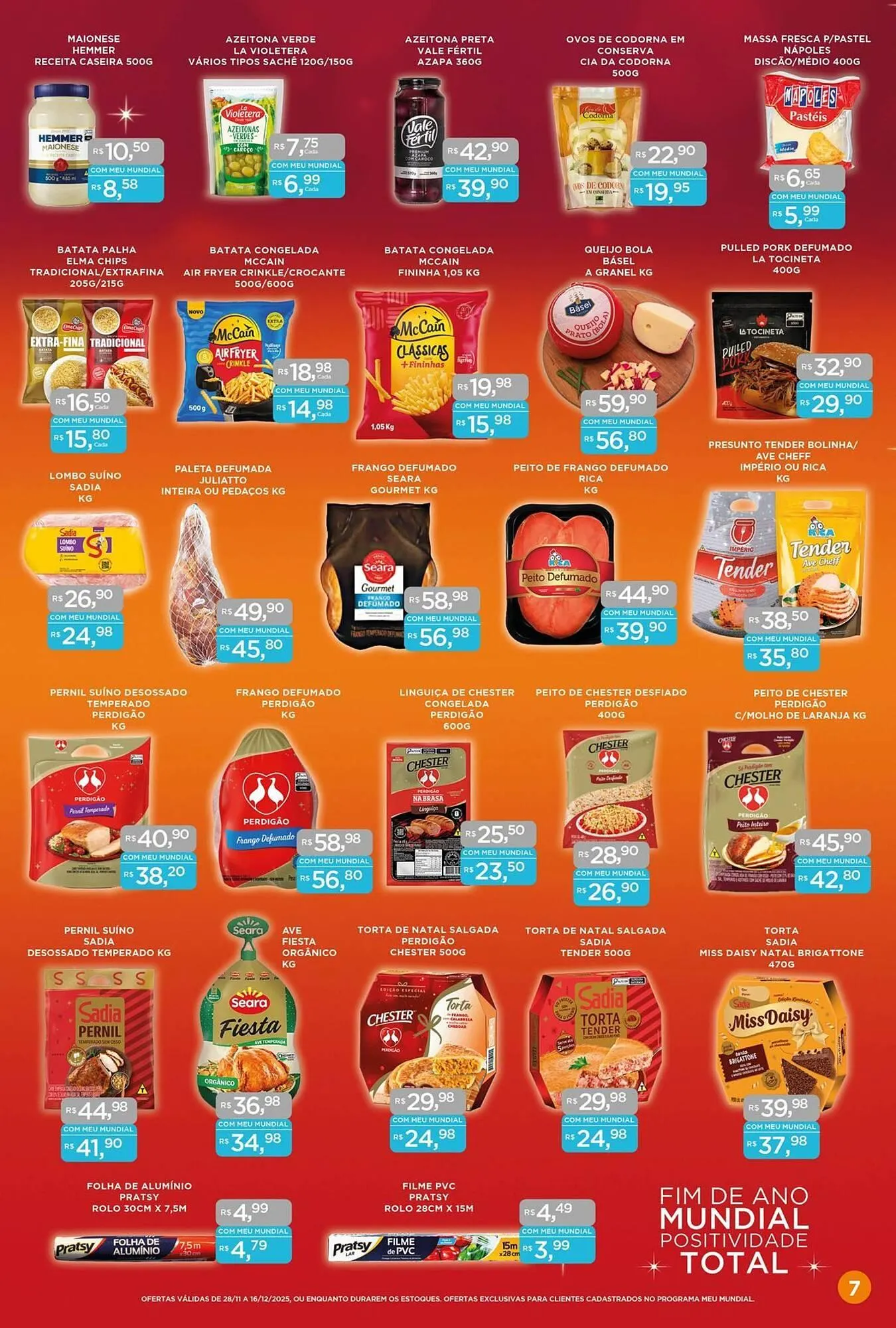 Encarte de Encarte Supermercados Mundial 28 de novembro até 16 de dezembro 2025 - Pagina 7