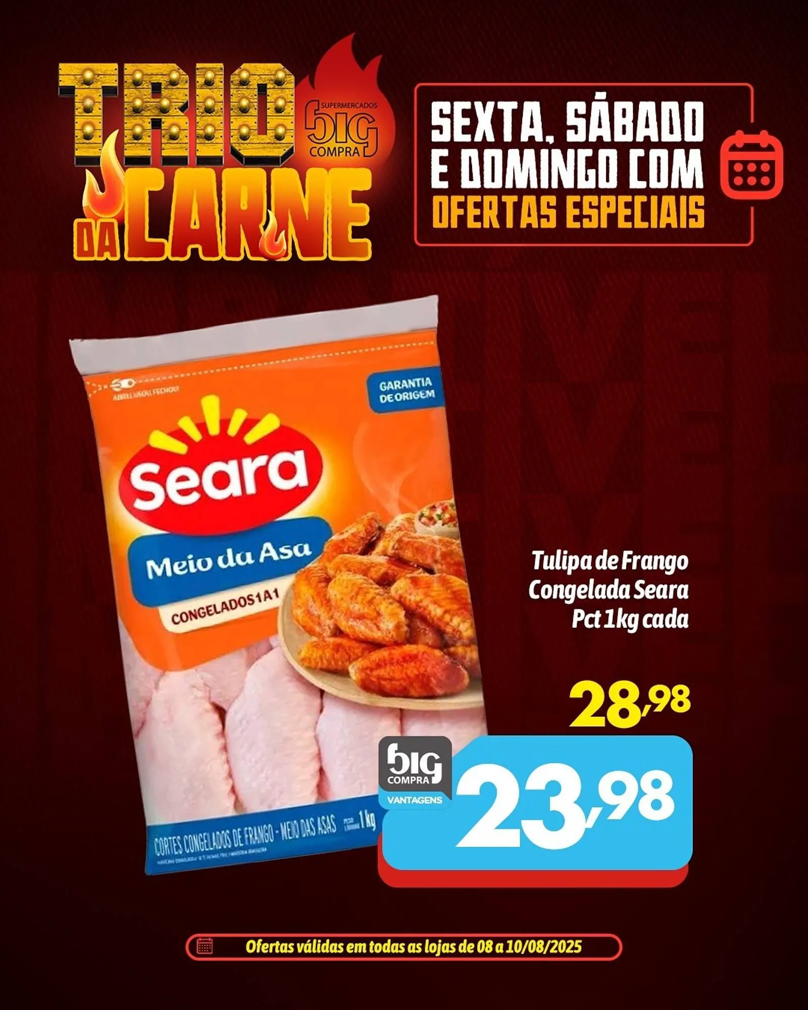 Encarte de Catálogo Supermercados Big Compra 8 de agosto até 10 de agosto 2025 - Pagina 3