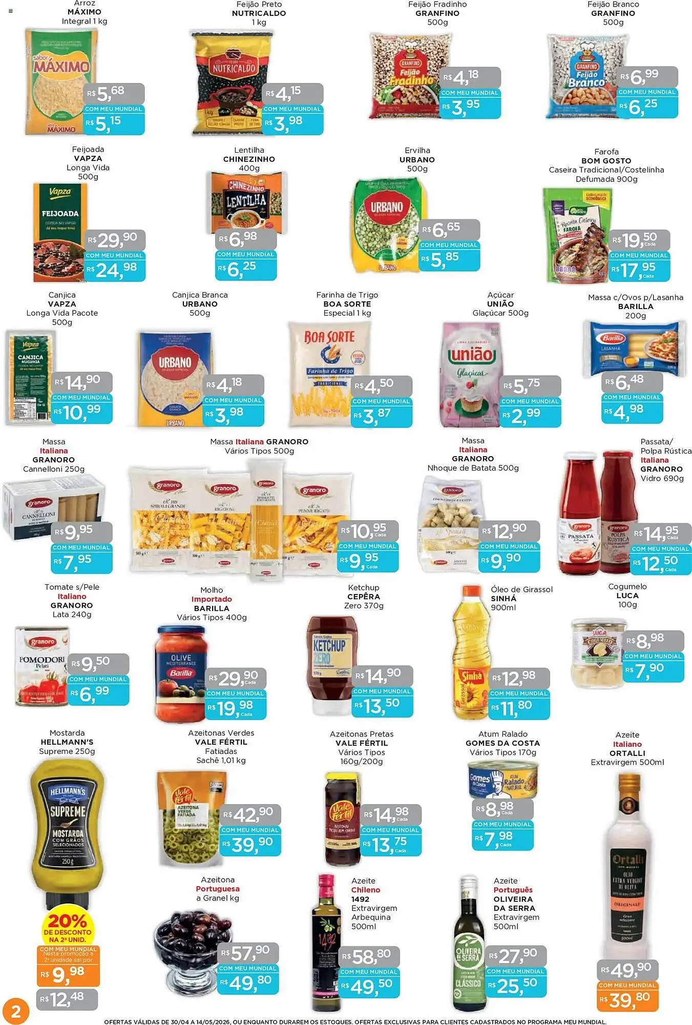 Encarte de Encarte Supermercados Mundial 30 de abril até 15 de maio 2026 - Pagina 2