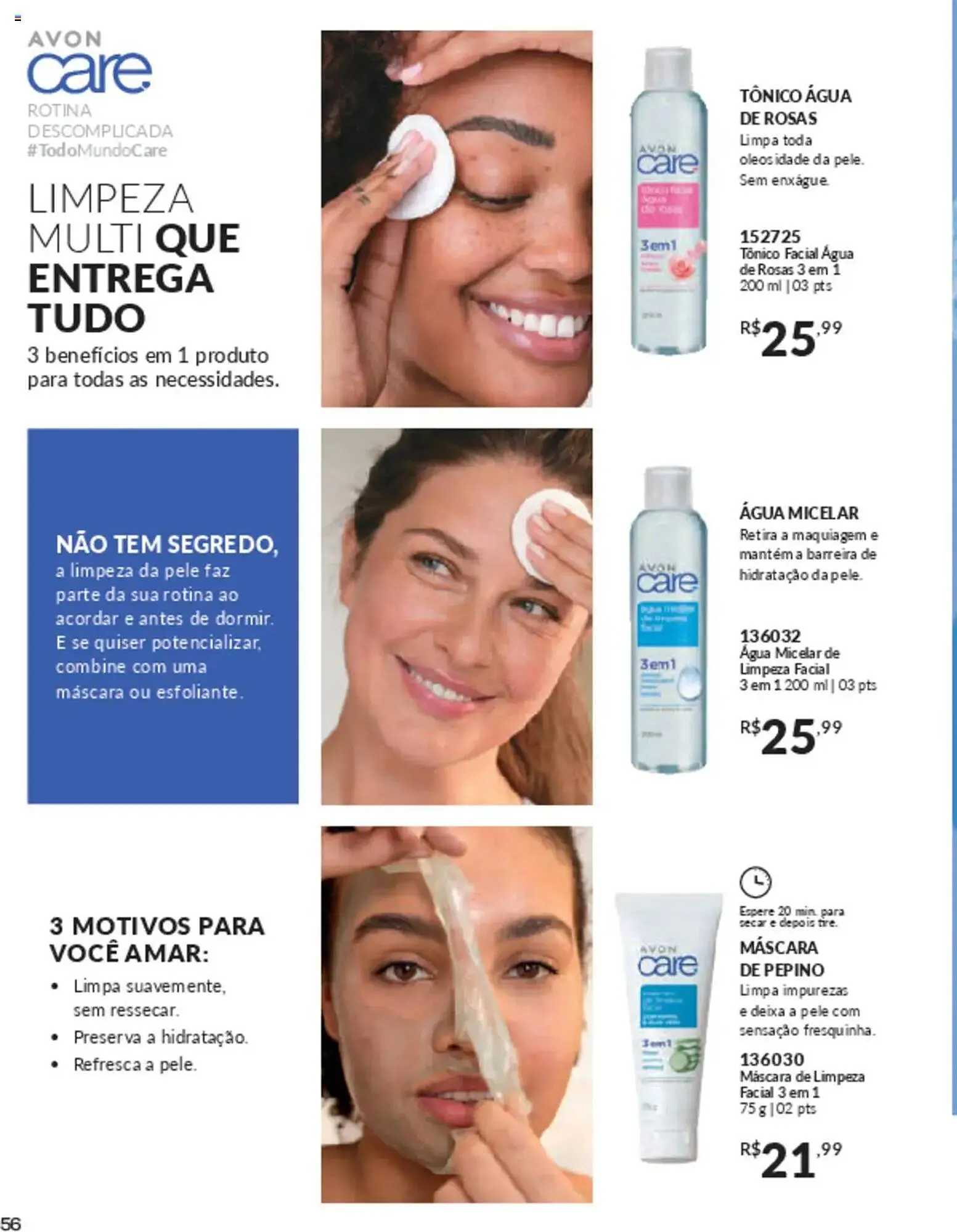 Encarte de Catálogo Avon 10 de março até 30 de junho 2025 - Pagina 56