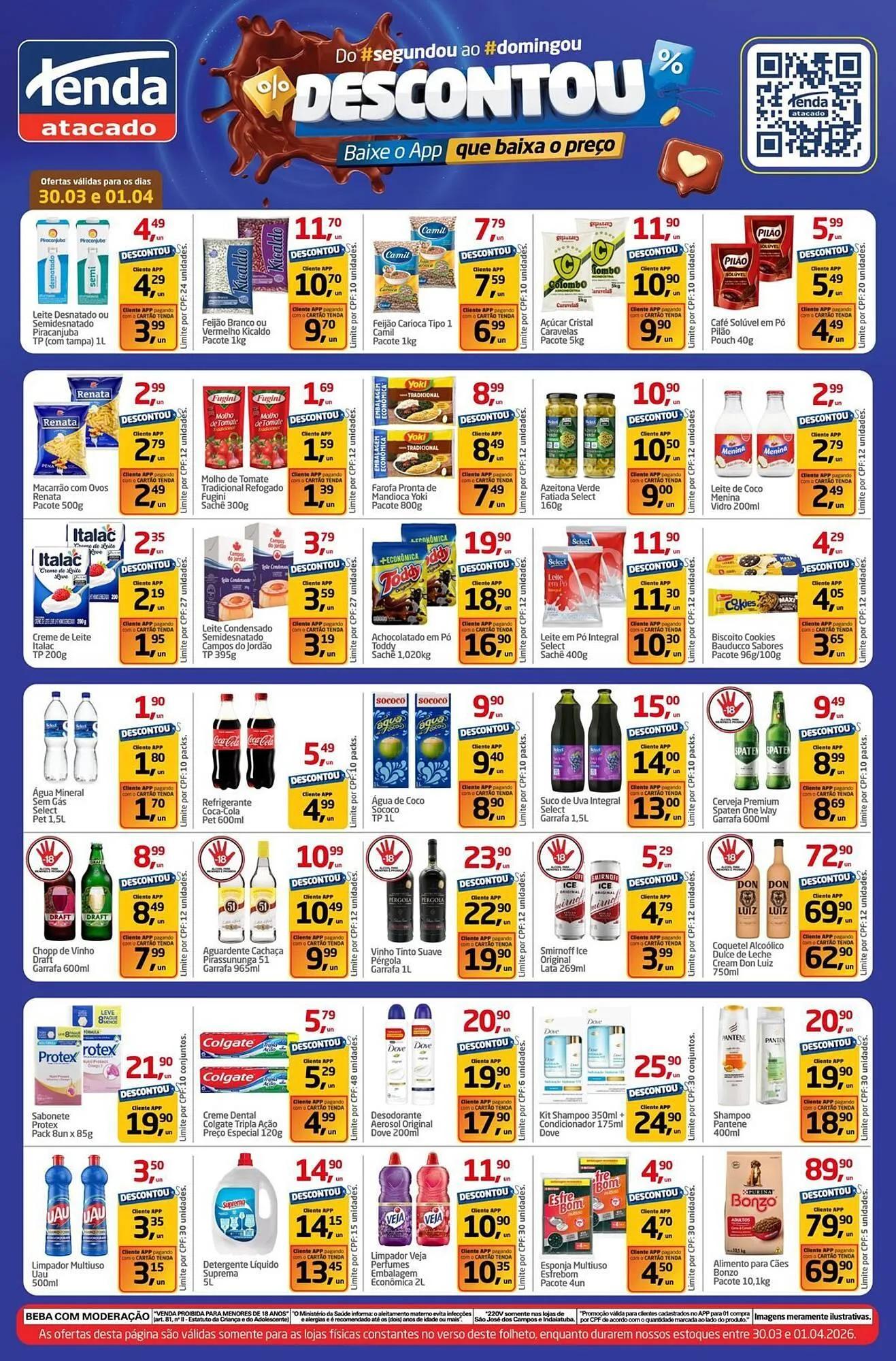 Encarte de Folheto Tenda Atacado 30 de março até 1 de abril 2026 - Pagina 3