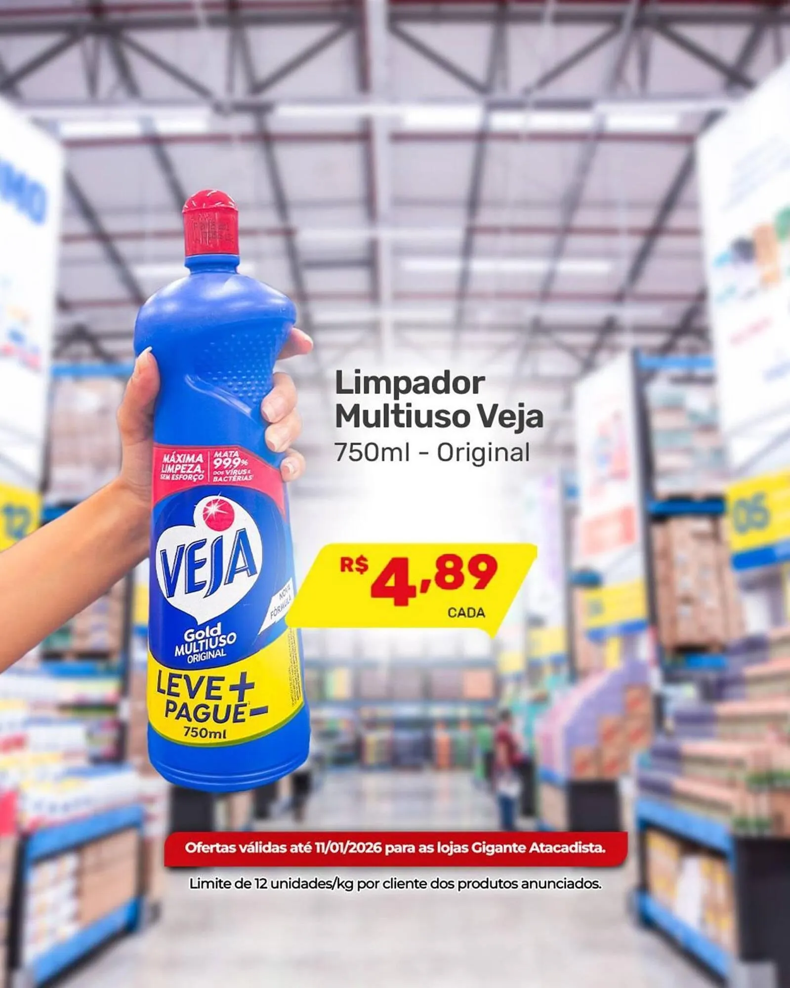 Encarte de Encarte Gigante Atacadista 9 de janeiro até 11 de janeiro 2026 - Pagina 4