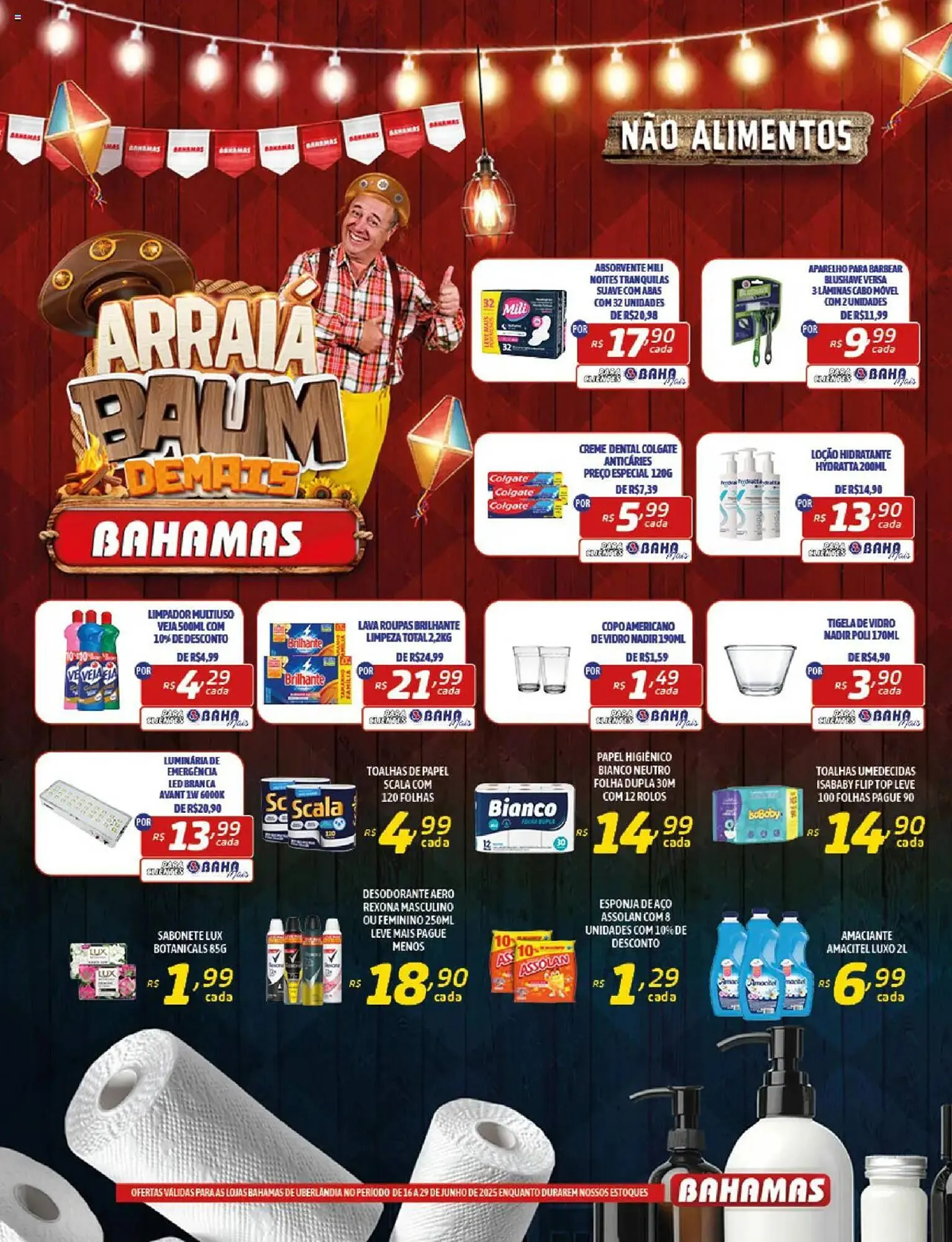 Encarte de Catálogo Bahamas Supermercados 16 de junho até 30 de junho 2025 - Pagina 15