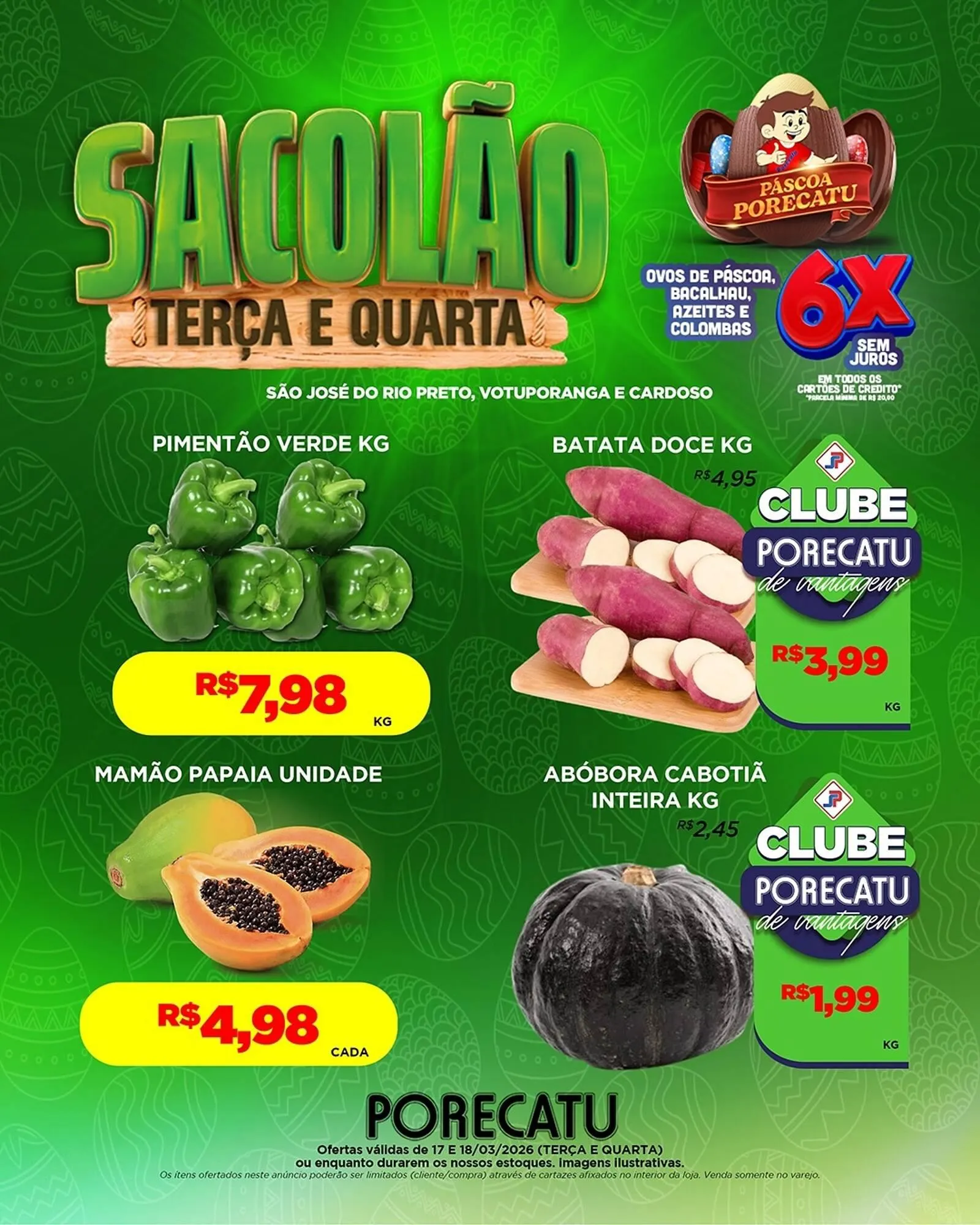 Encarte de Catálogo Supermercado Porecatu 17 de março até 18 de março 2026 - Pagina 4