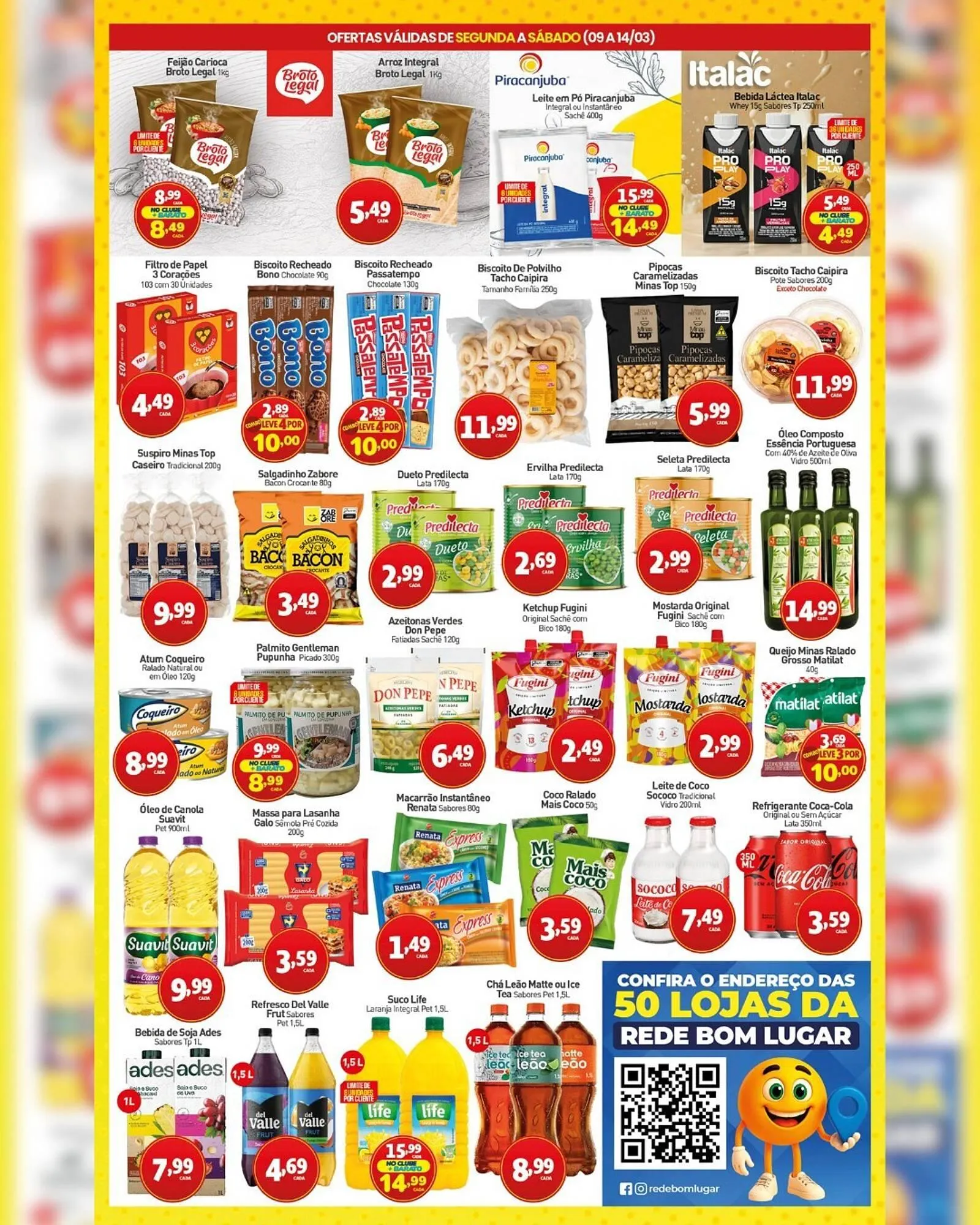 Encarte de Folheto Rede Bom Lugar 9 de março até 14 de março 2026 - Pagina 3