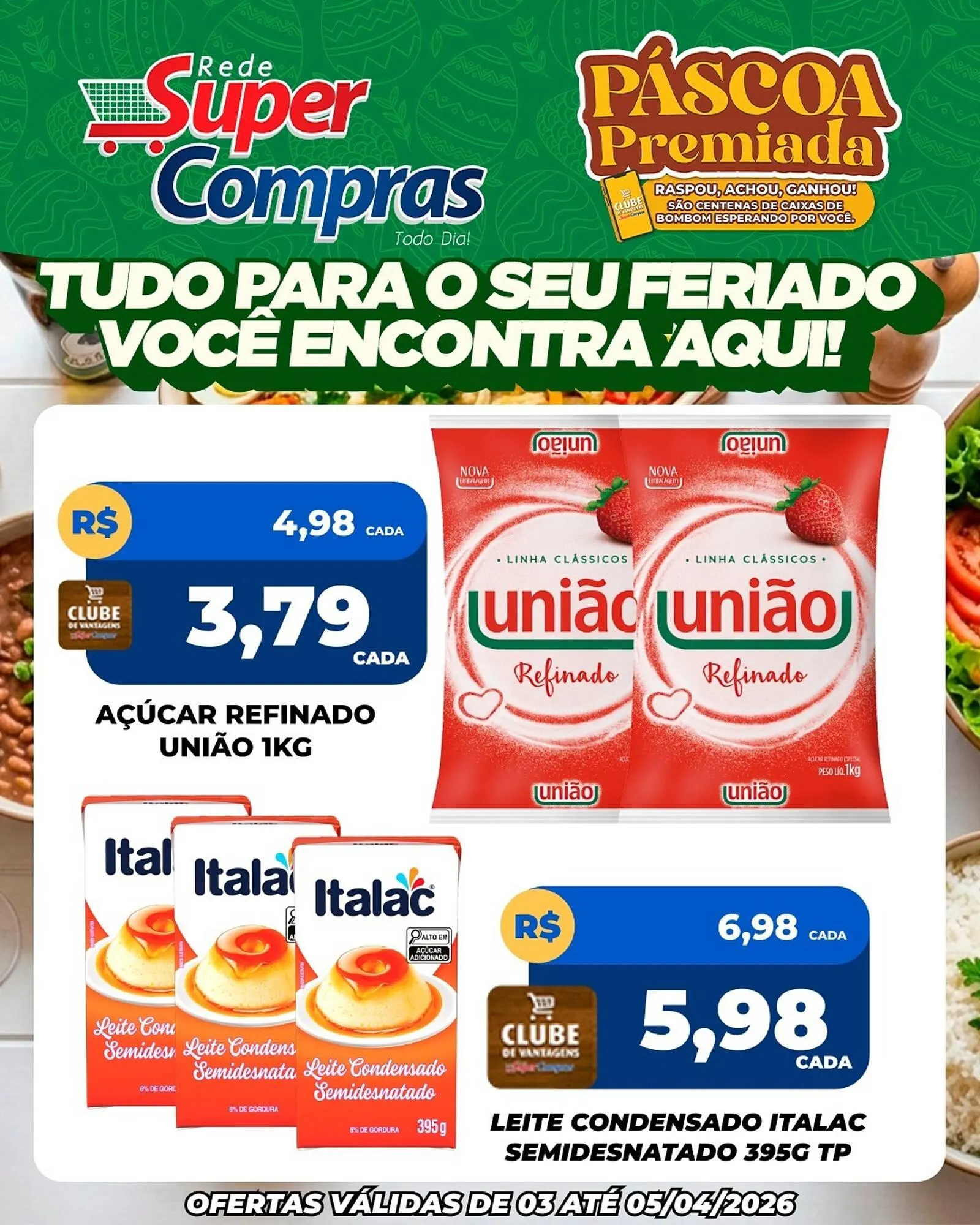 Encarte de Encarte Rede Super Compras 3 de abril até 5 de abril 2026 - Pagina 4