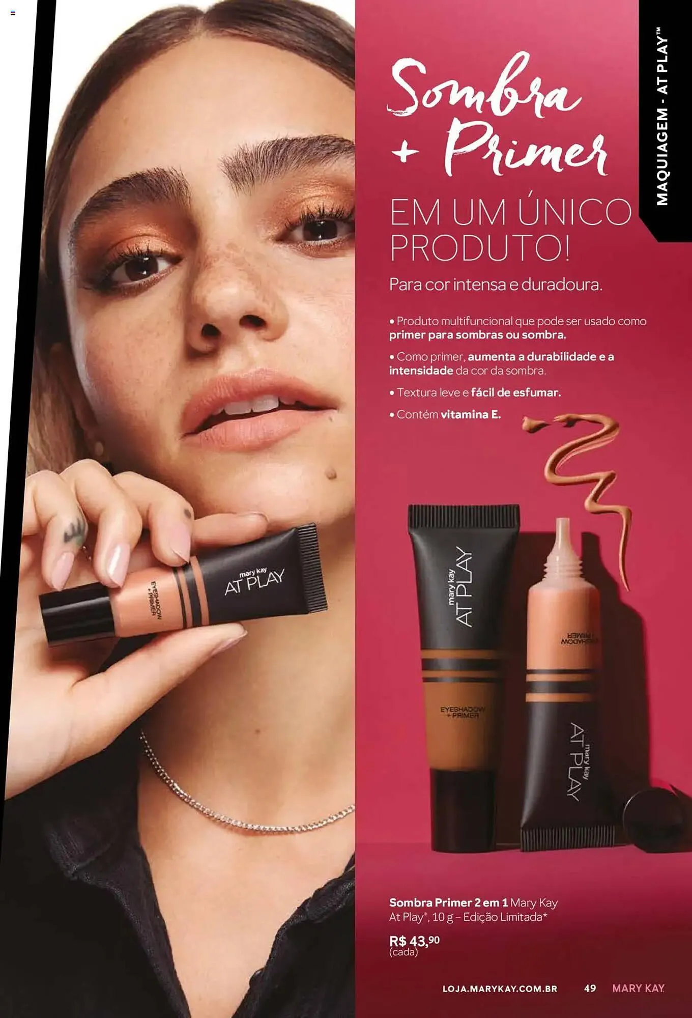 Encarte de Revista Mary Kay 1 de outubro até 1 de novembro 2025 - Pagina 49