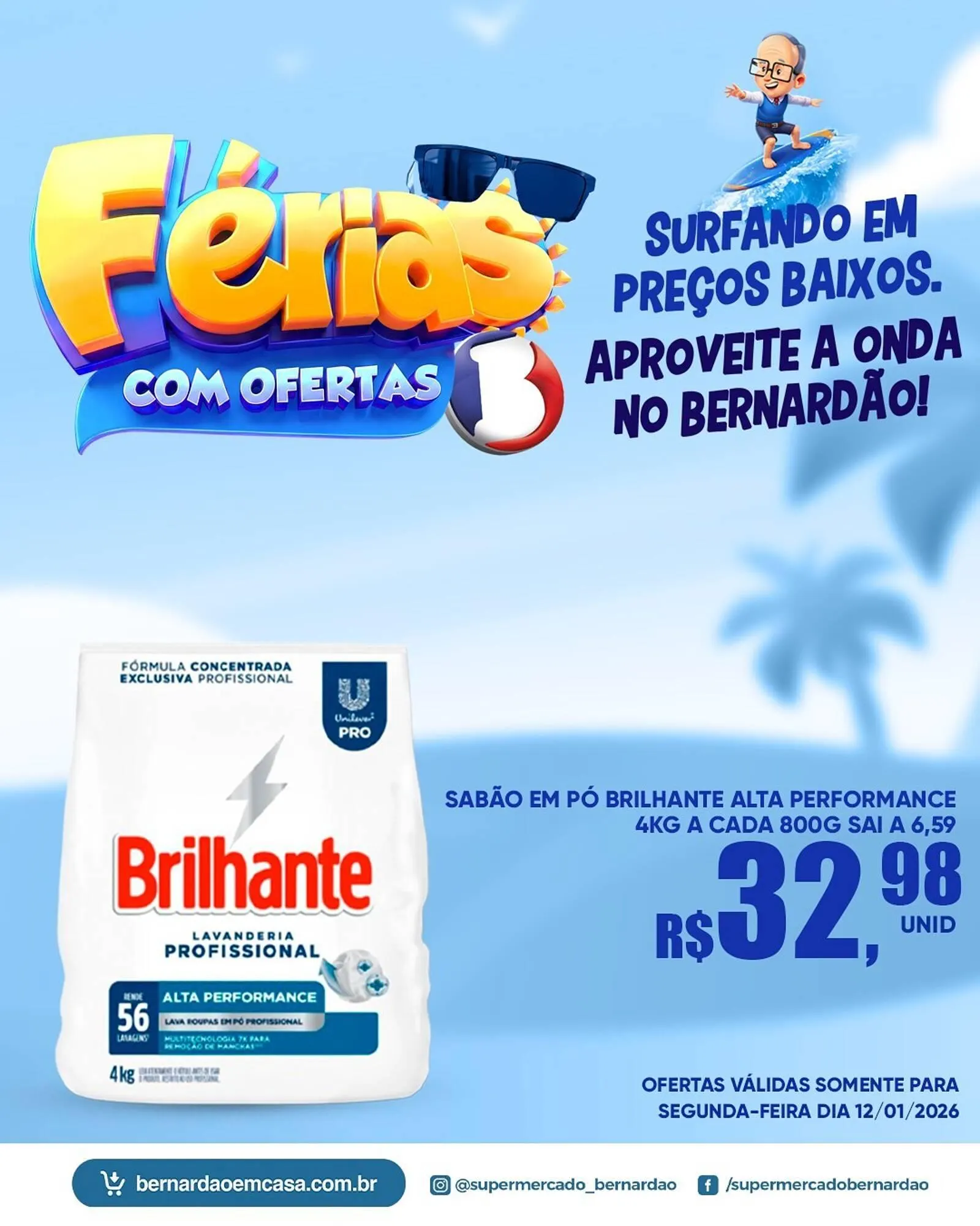 Encarte de Catálogo Supermercado Bernardão 12 de janeiro até 12 de janeiro 2026 - Pagina 3