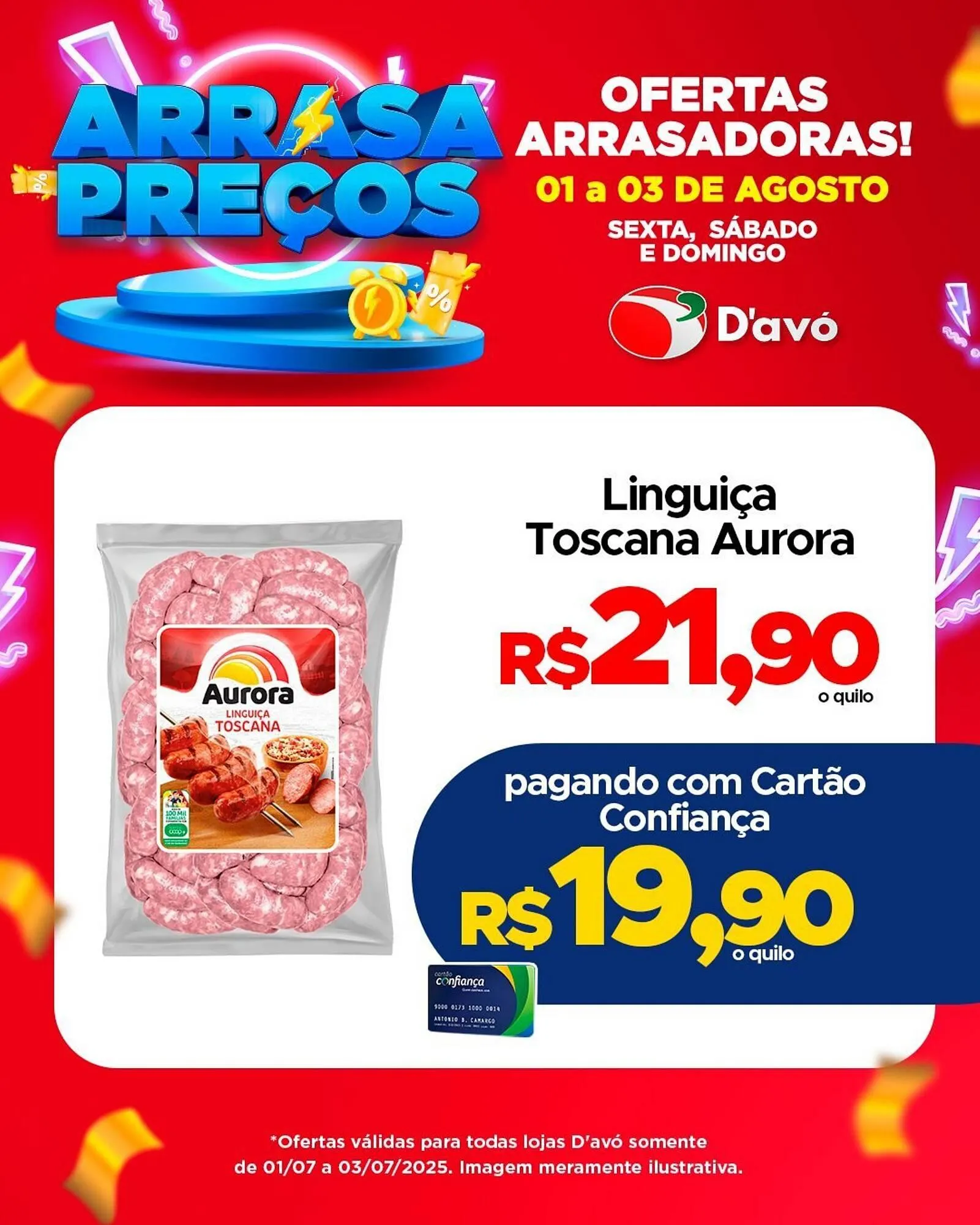 Encarte de Catálogo D'avó Supermercado 1 de agosto até 3 de agosto 2025 - Pagina 2