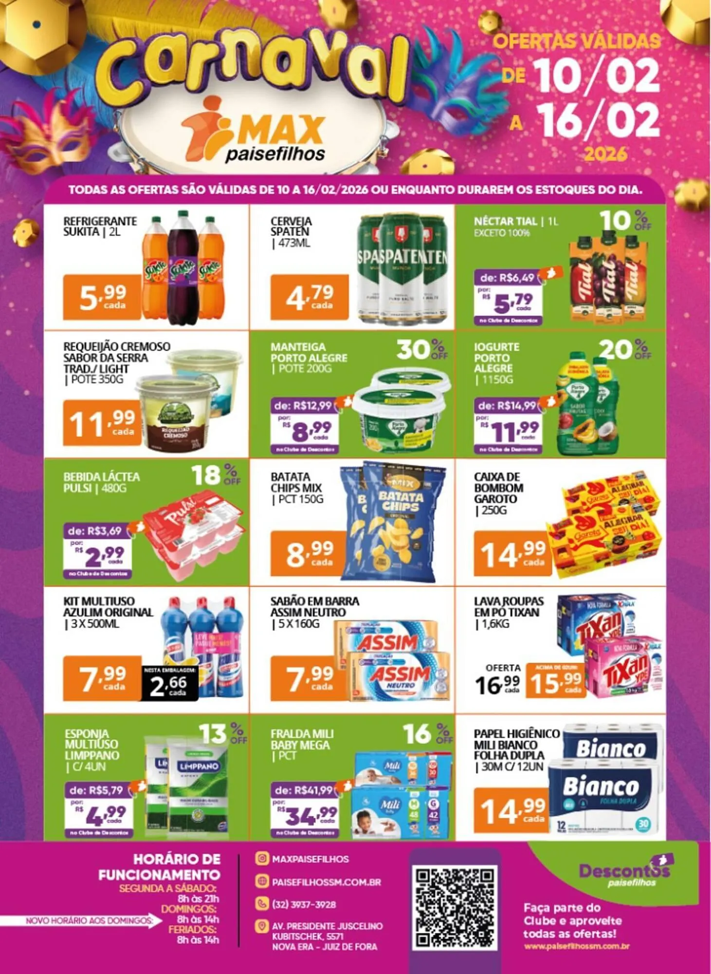 Catálogo Pais e Filhos Supermercados - 1