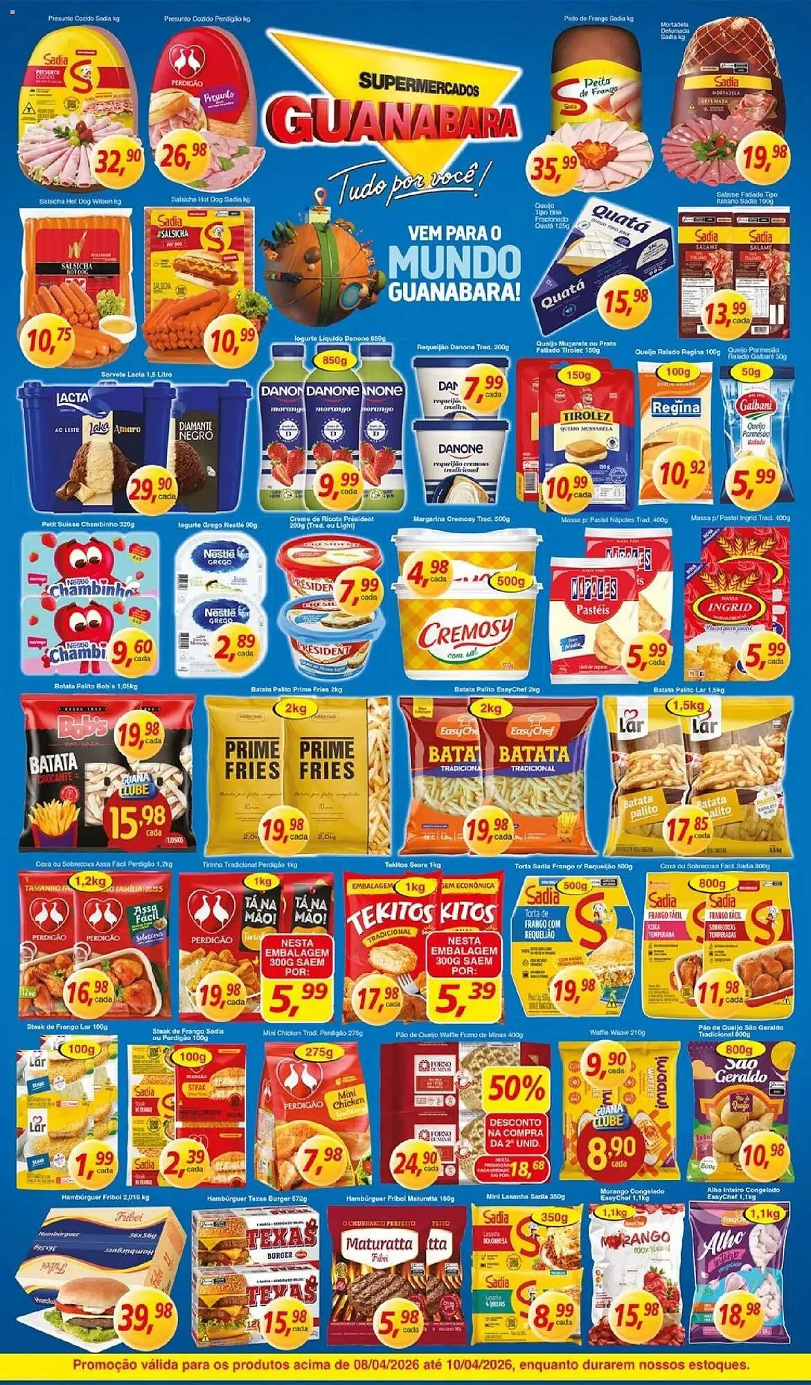 Encarte de Encarte Supermercados Guanabara 8 de abril até 11 de abril 2026 - Pagina 8