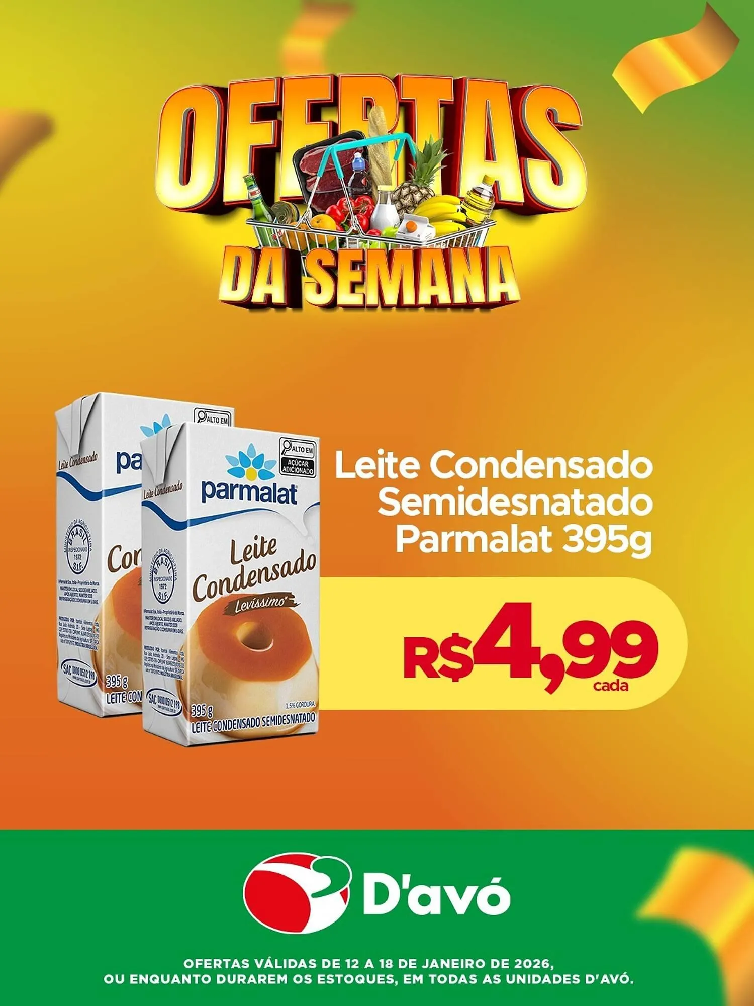 Encarte de Catálogo D'avó Supermercado 12 de janeiro até 18 de janeiro 2026 - Pagina 5