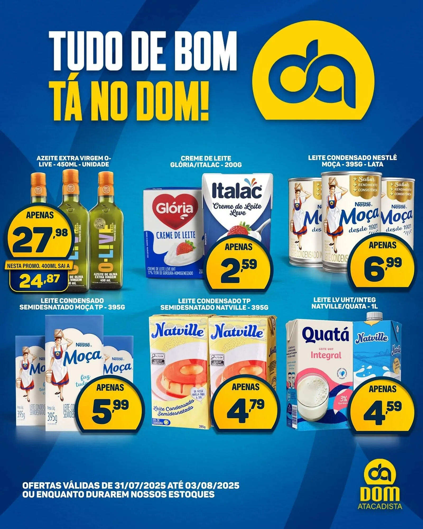 Encarte de Catálogo Dom Atacadista 31 de julho até 3 de agosto 2025 - Pagina 3