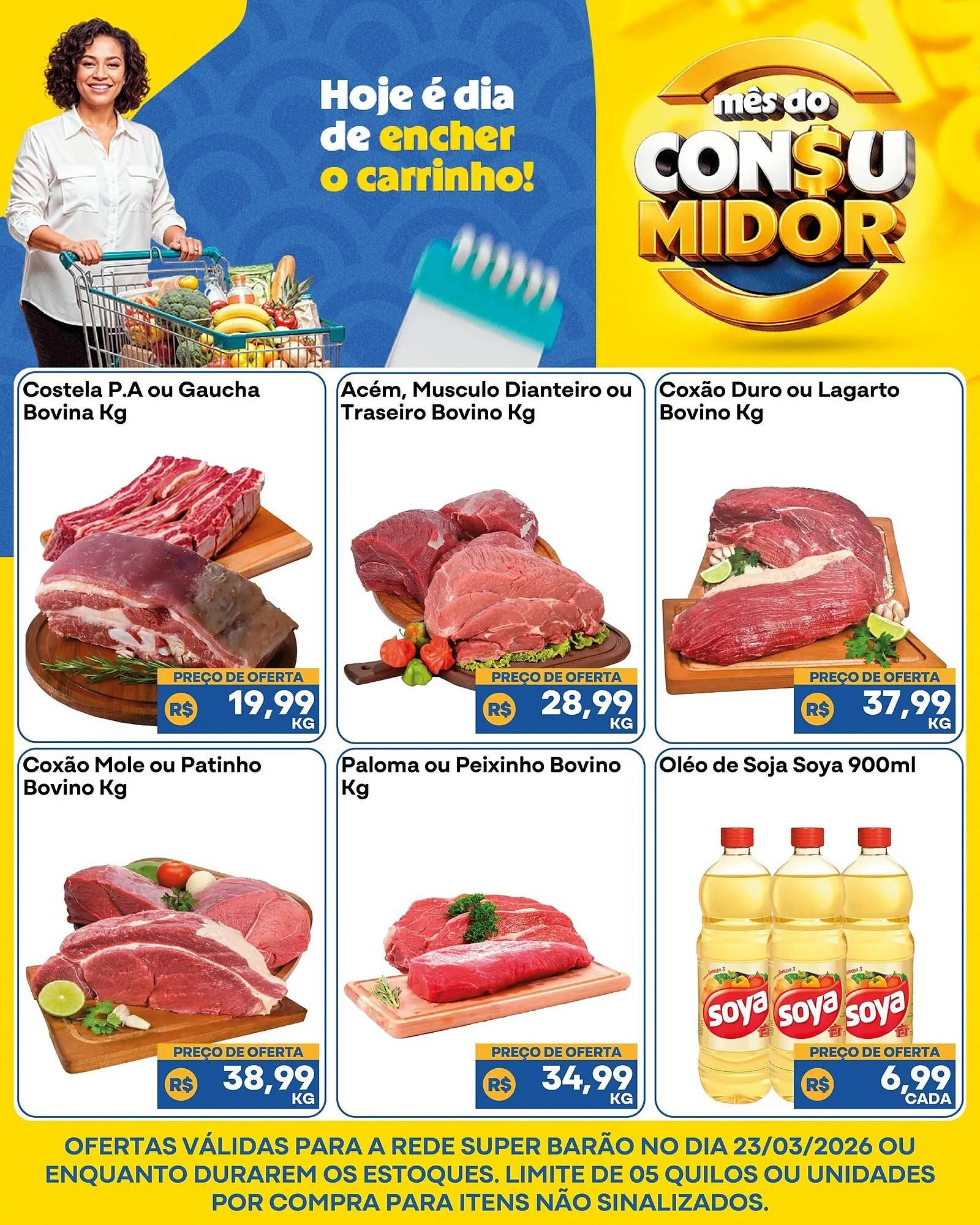 Encarte de Catálogo Super Barão 23 de março até 23 de março 2026 - Pagina 1