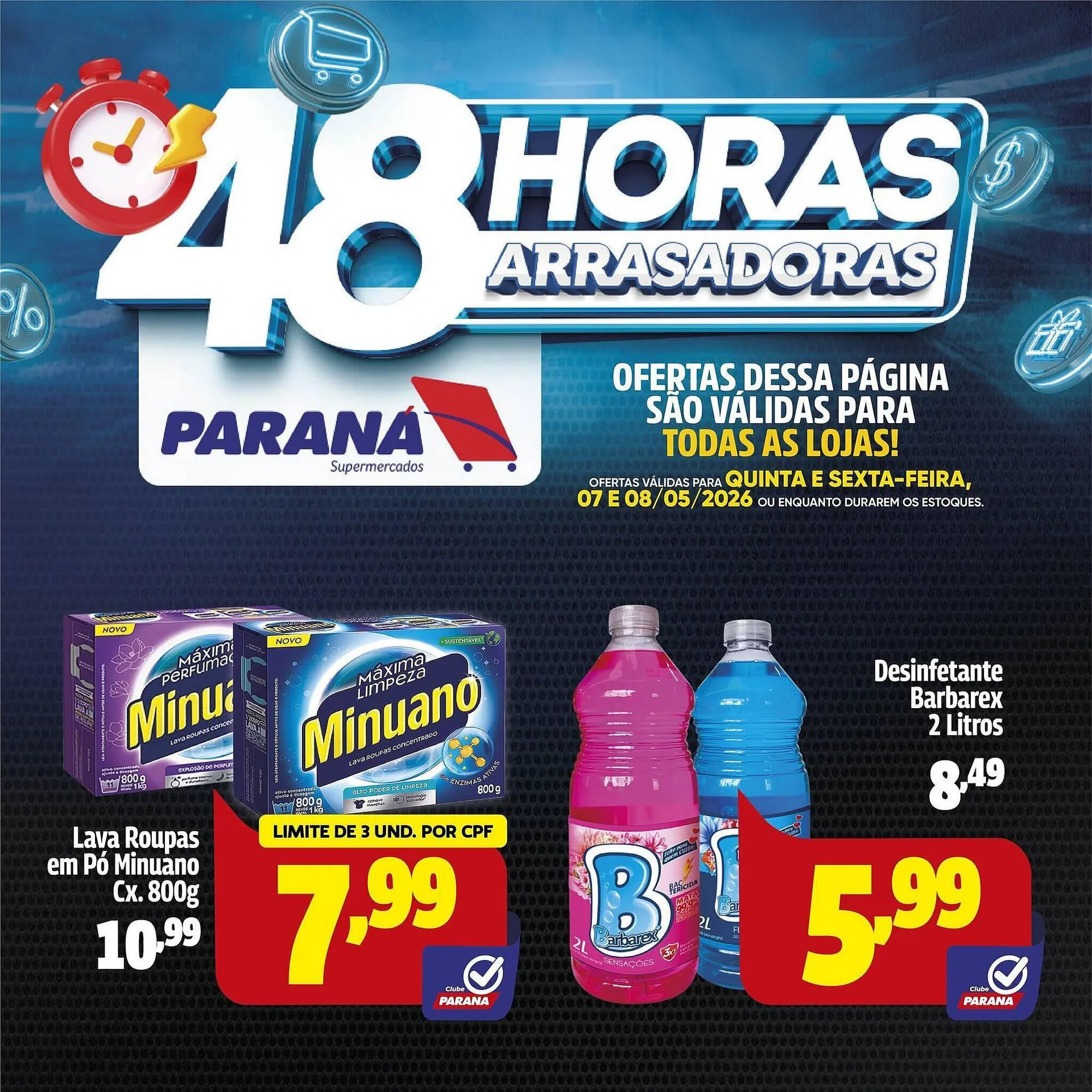 Encarte de Folheto Supermercado Paraná 7 de maio até 8 de maio 2026 - Pagina 10