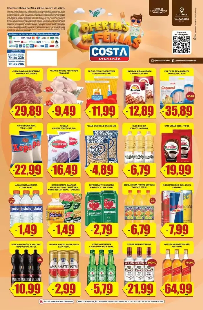 Encarte de Ofertas especiais atraentes para todos 24 de janeiro até 26 de janeiro 2025 - Pagina 1