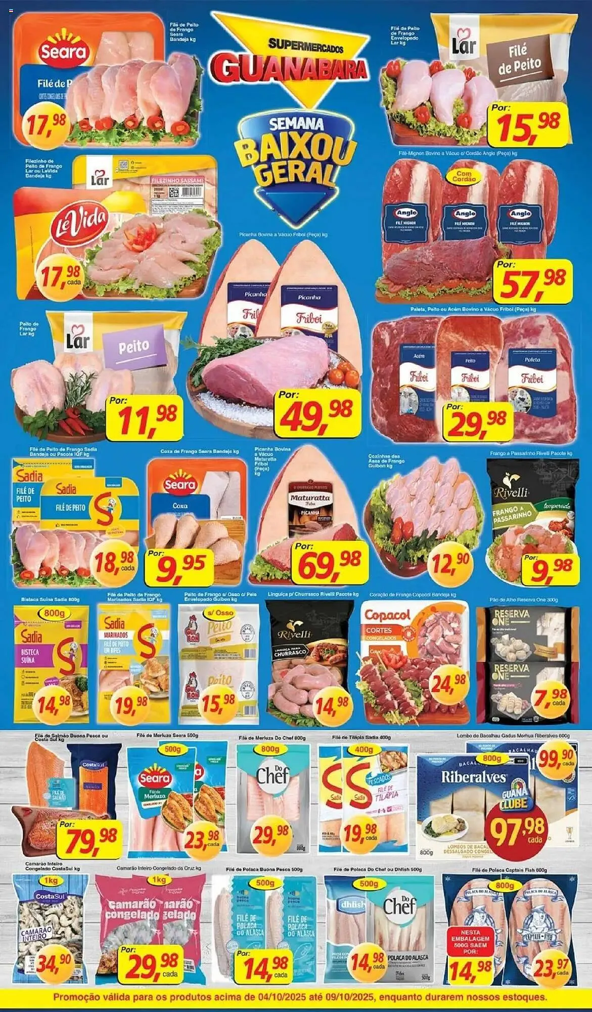 Encarte de Encarte Supermercados Guanabara 4 de outubro até 10 de outubro 2025 - Pagina 5