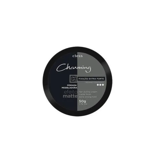Pomada Modeladora Charming Efeito Matte Seco 50g