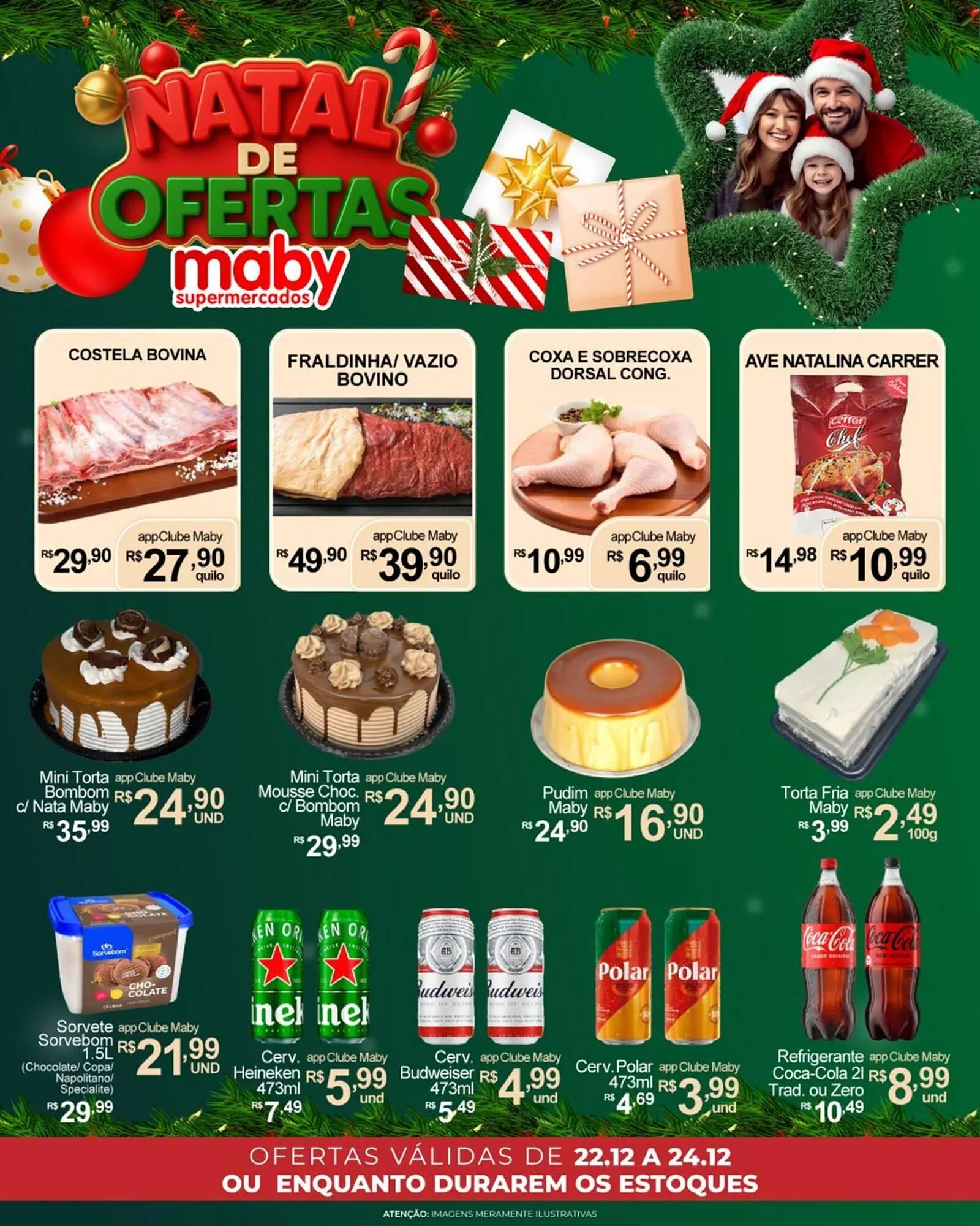 Encarte de Catálogo Maby Supermercados 22 de dezembro até 24 de dezembro 2025 - Pagina 1