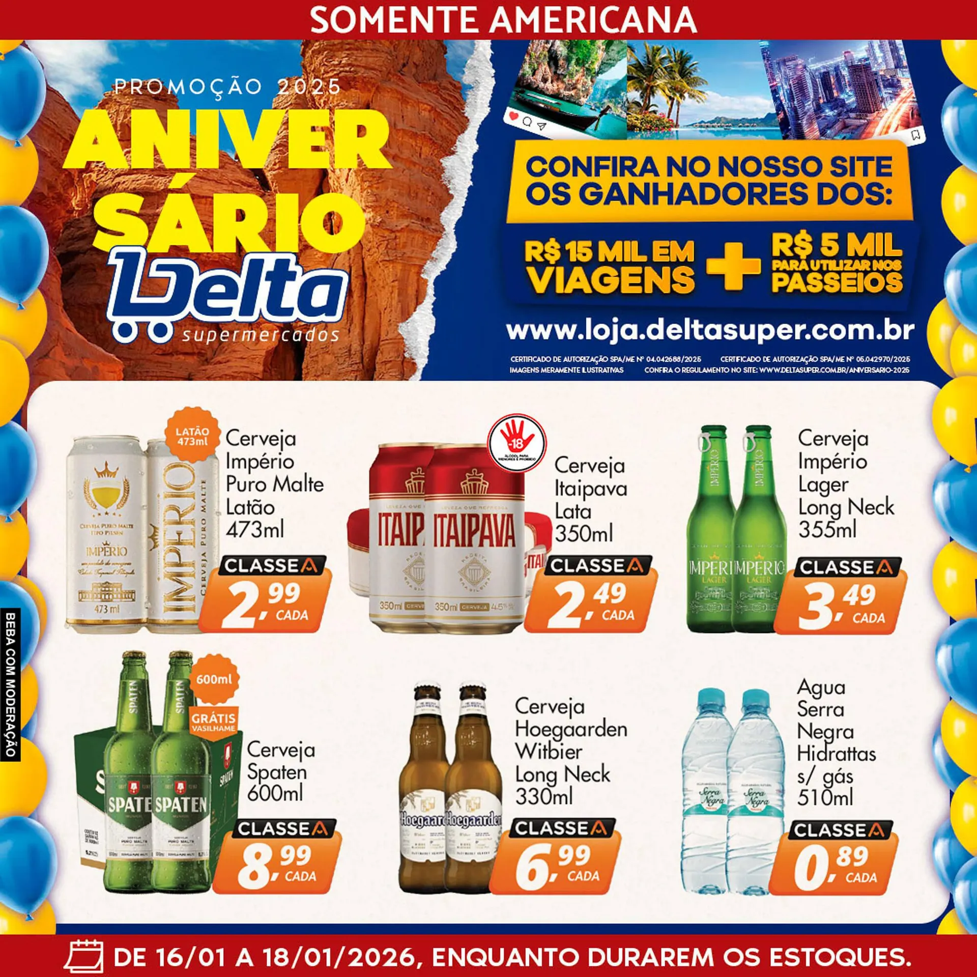 Encarte de Catálogo Delta Supermercados 16 de janeiro até 18 de janeiro 2026 - Pagina 5