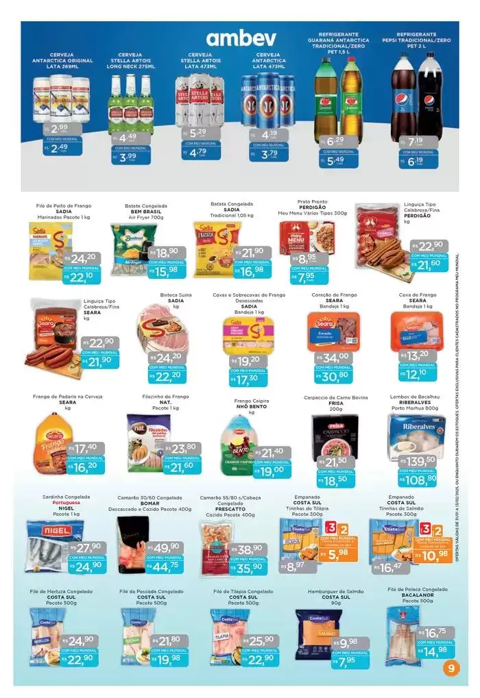 Encarte de Ofertas Supermercados Mundial 31 de janeiro até 13 de fevereiro 2025 - Pagina 9