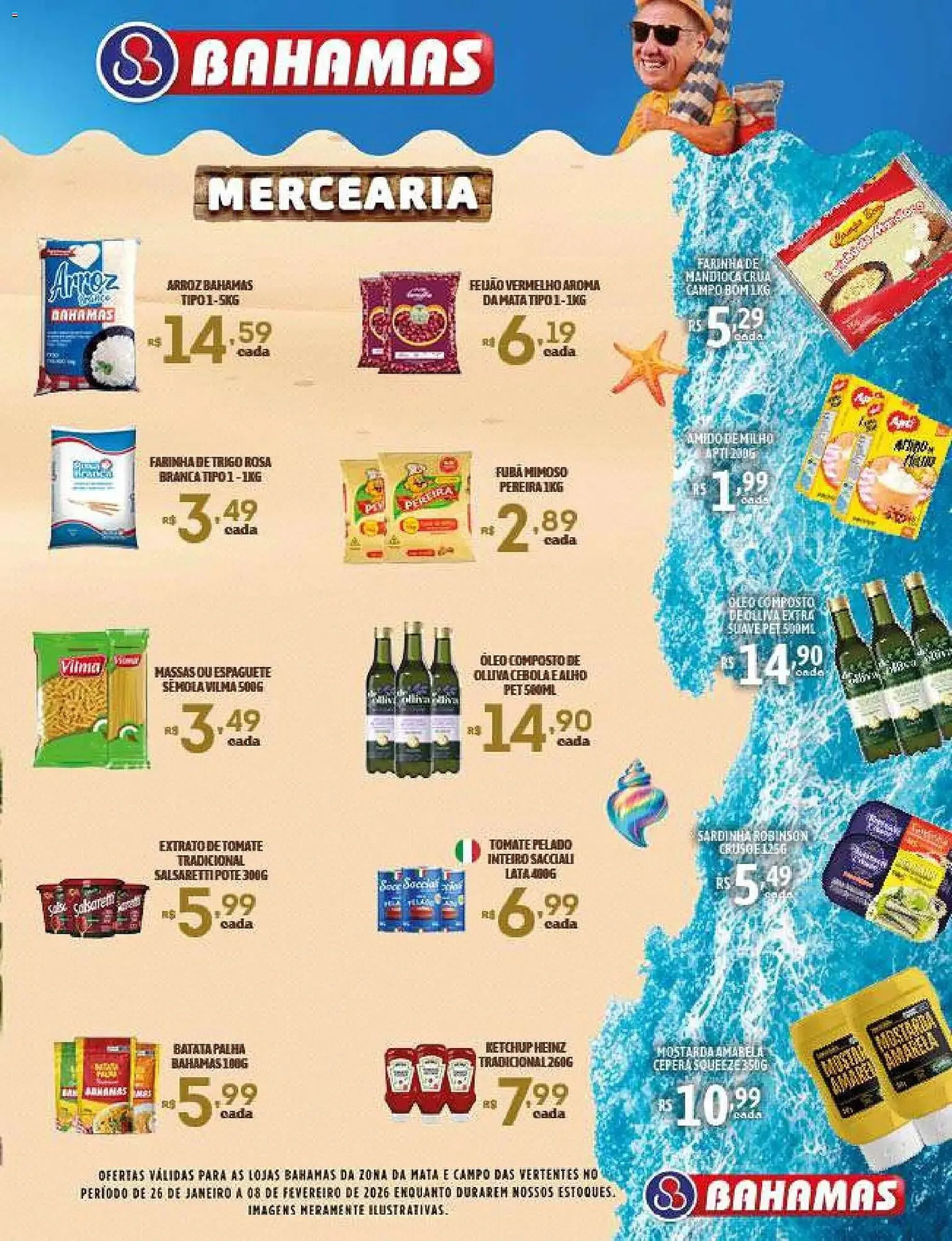 Encarte de Catálogo Bahamas Supermercados 29 de janeiro até 8 de fevereiro 2026 - Pagina 3