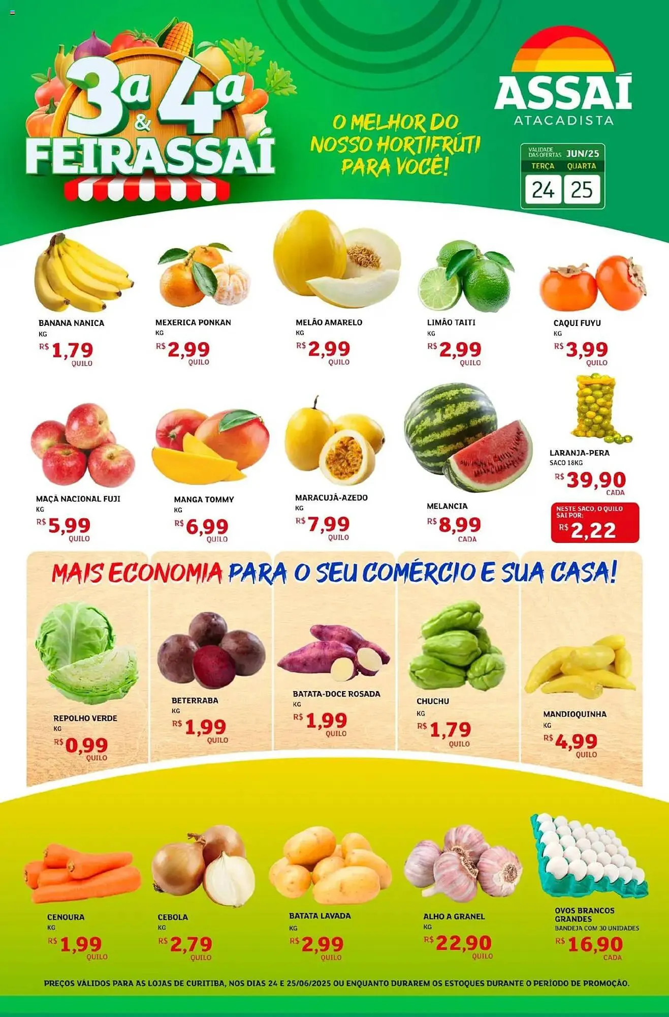 Encarte de Catálogo Assaí Atacadista 24 de junho até 26 de junho 2025 - Pagina 1
