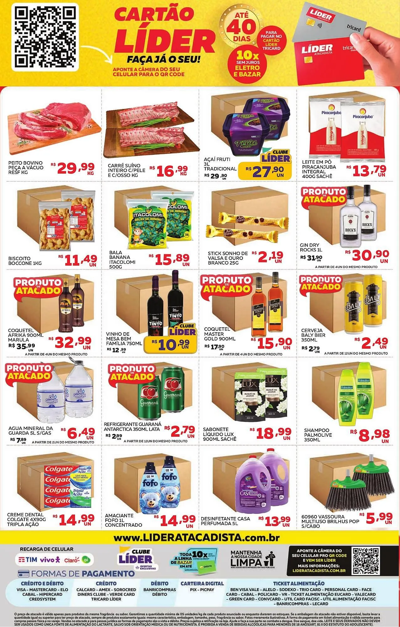 Encarte de Catálogo Lider Atacadista 9 de junho até 15 de junho 2025 - Pagina 4