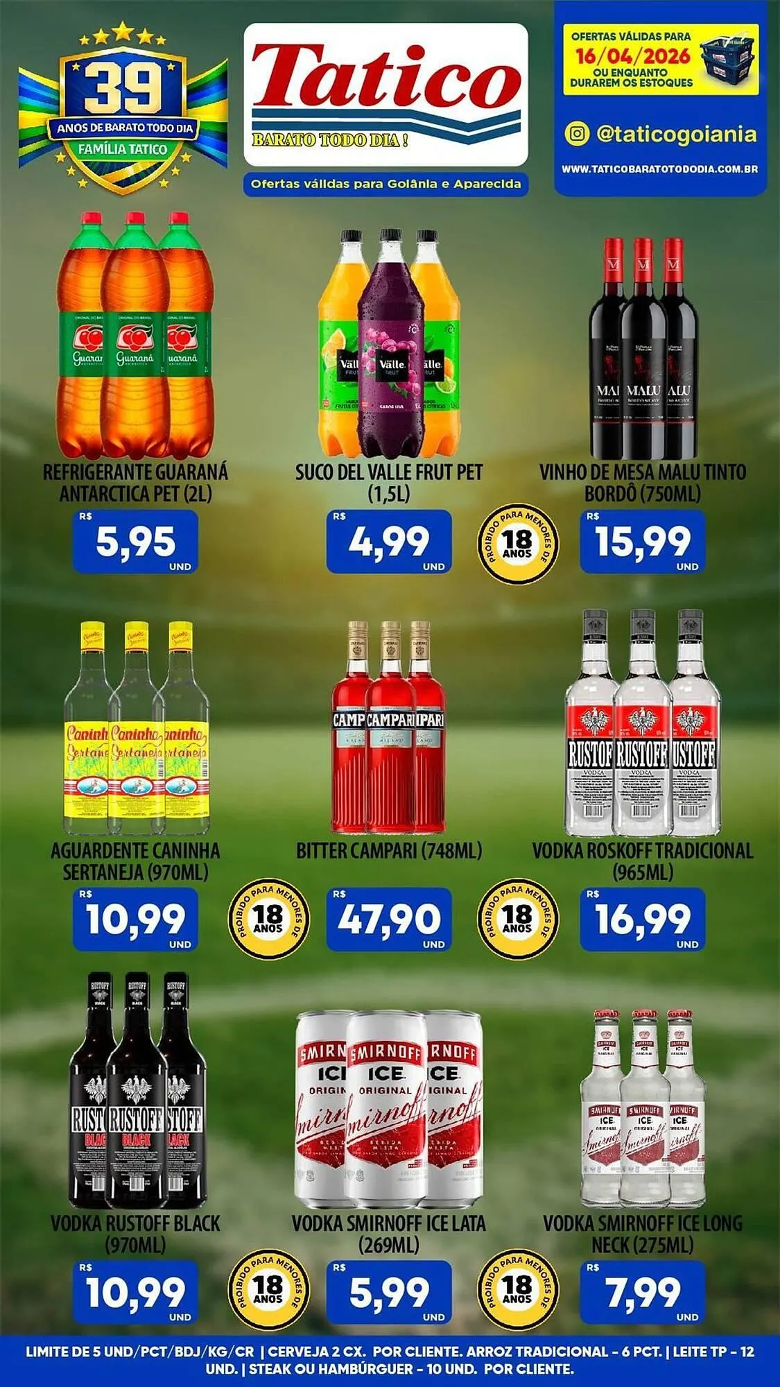 Encarte de Tabloide Tatico 16 de abril até 16 de abril 2026 - Pagina 21