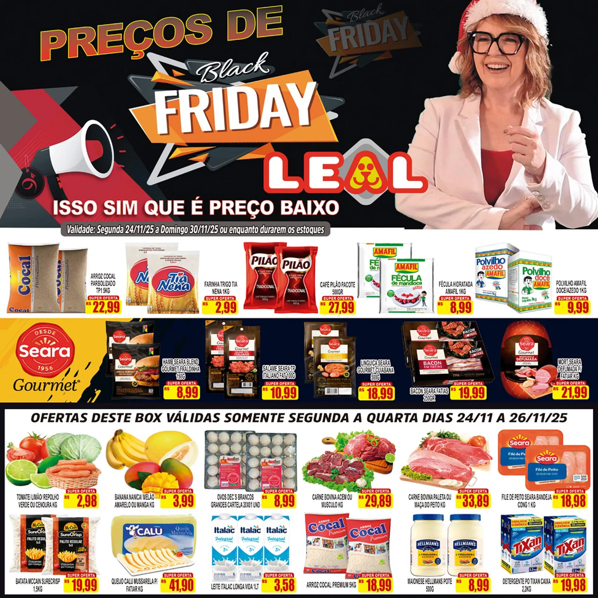 Encarte de Folheto Supermercado leal 24 de novembro até 30 de novembro 2025 - Pagina 2