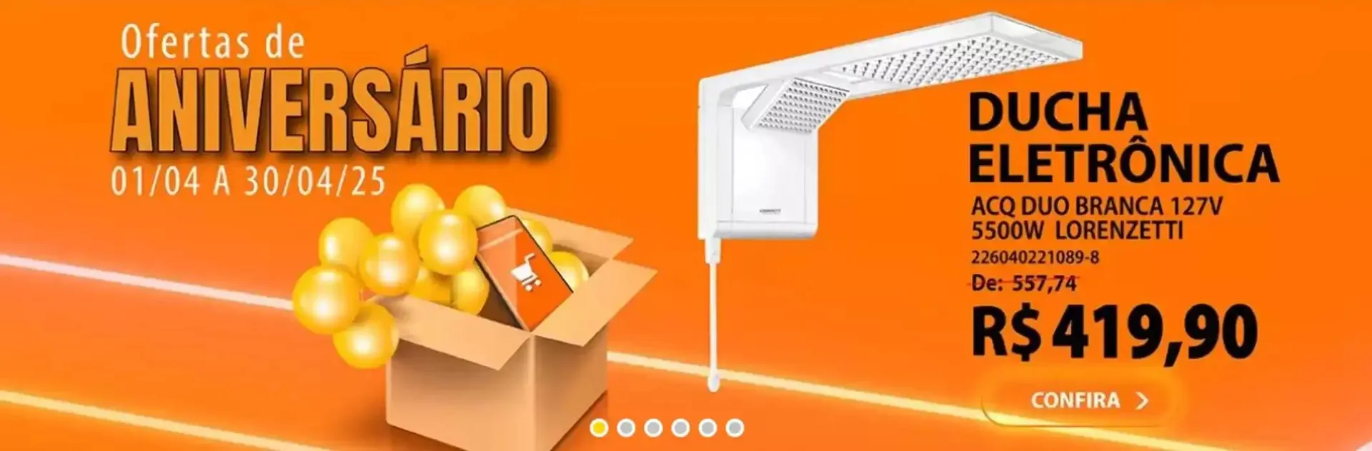 Encarte de Ofertas De Aniversário 2 de abril até 30 de abril 2025 - Pagina 1