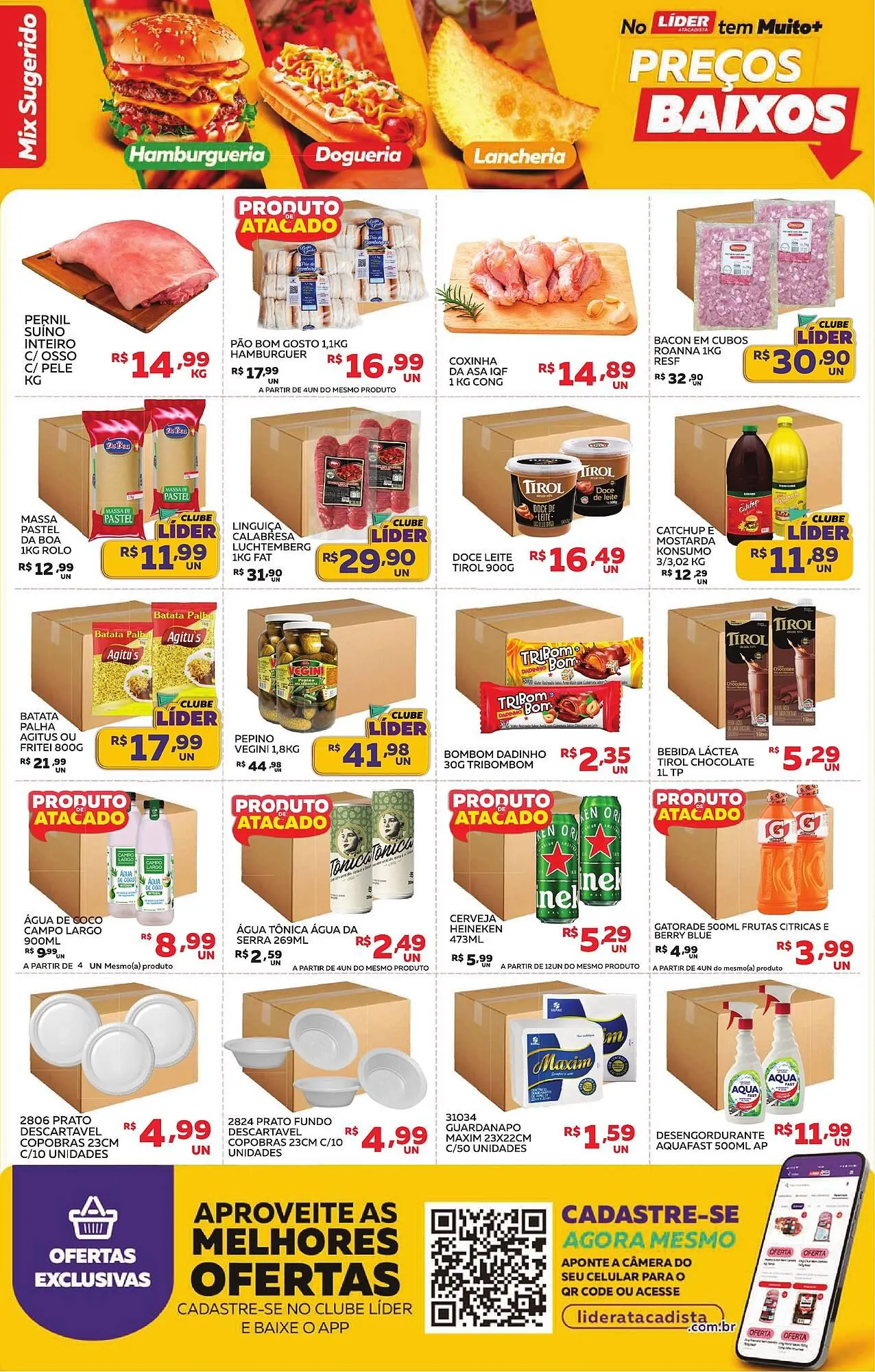 Encarte de Catálogo Lider Atacadista 23 de junho até 29 de junho 2025 - Pagina 2