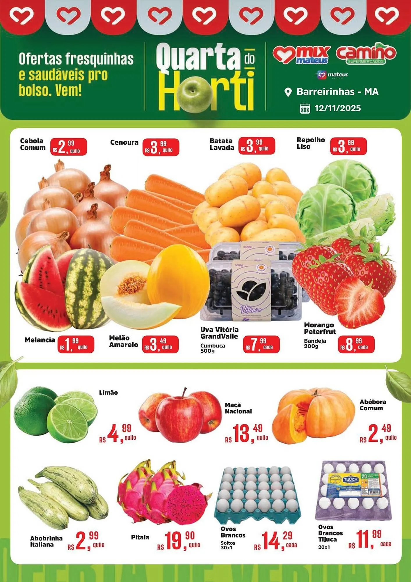 Encarte de Catálogo Supermercados Mateus 12 de novembro até 11 de dezembro 2025 - Pagina 1