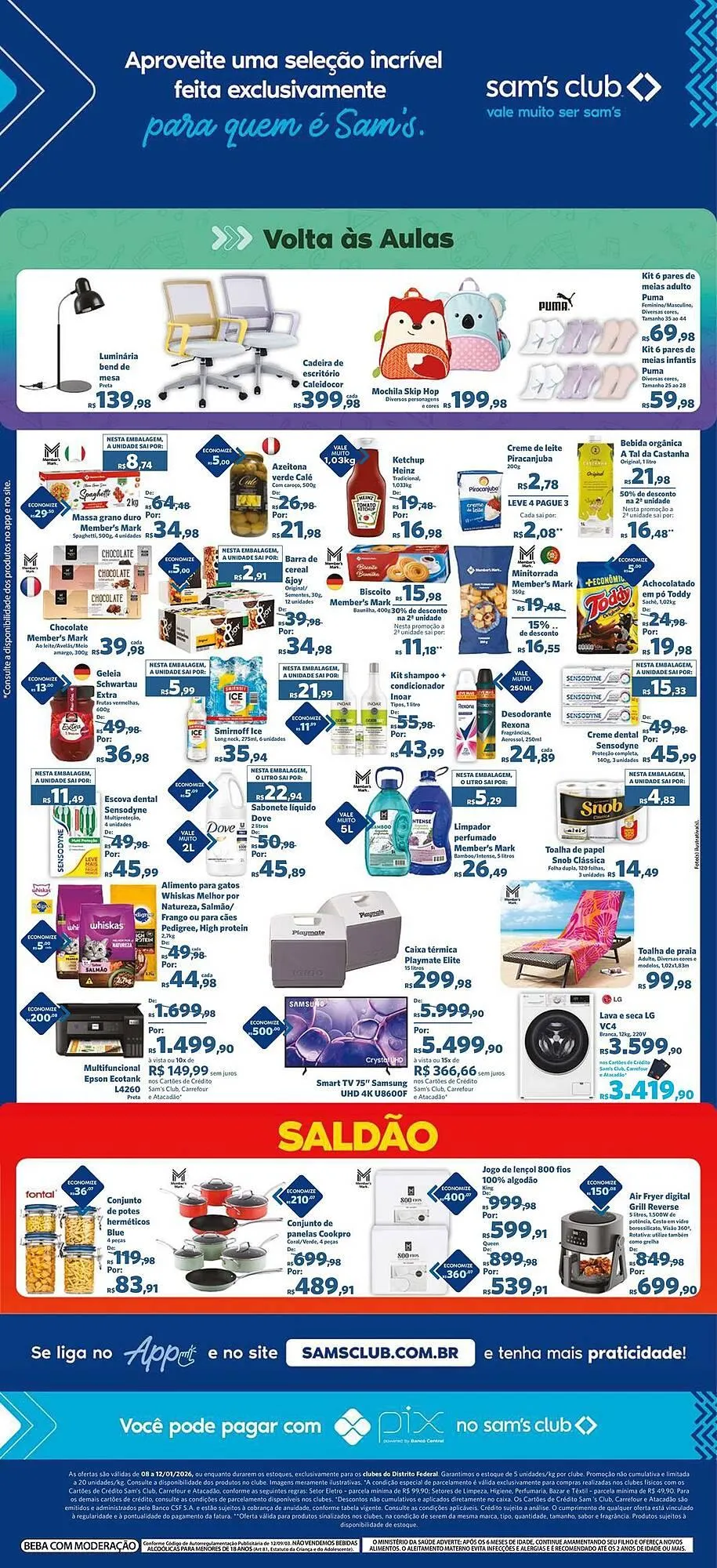 Encarte de Folheto Sam's Club 8 de janeiro até 12 de janeiro 2026 - Pagina 2