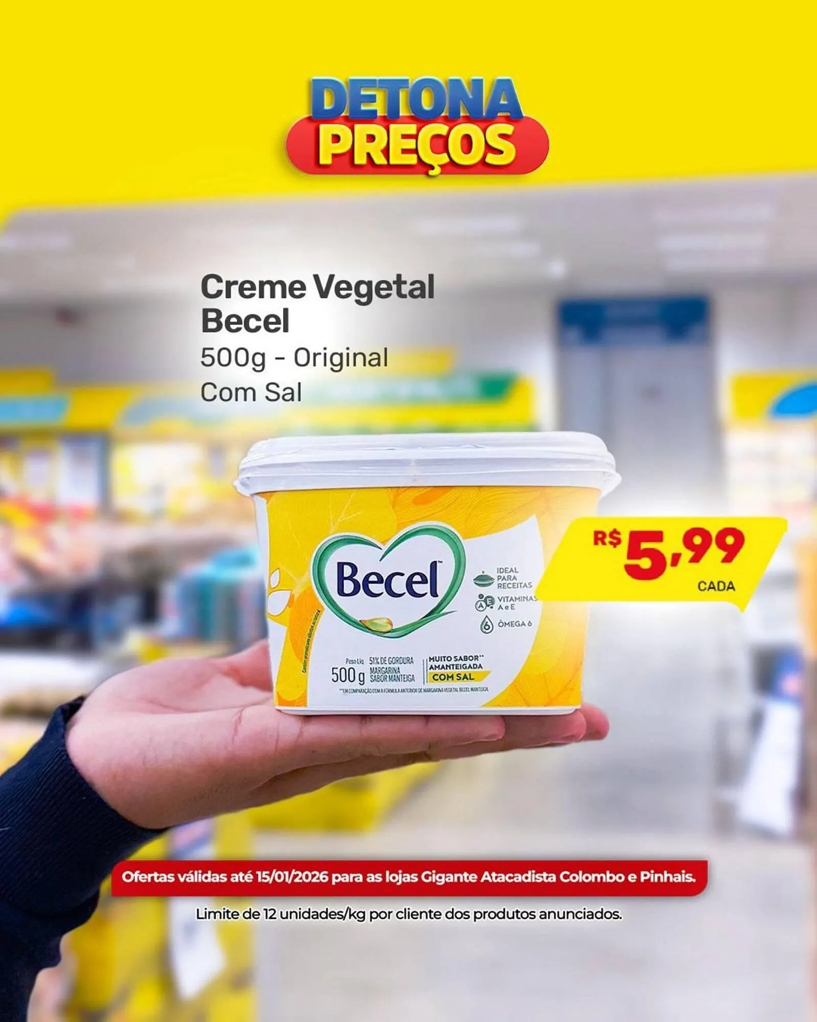 Encarte de Encarte Gigante Atacadista 15 de janeiro até 15 de janeiro 2026 - Pagina 1