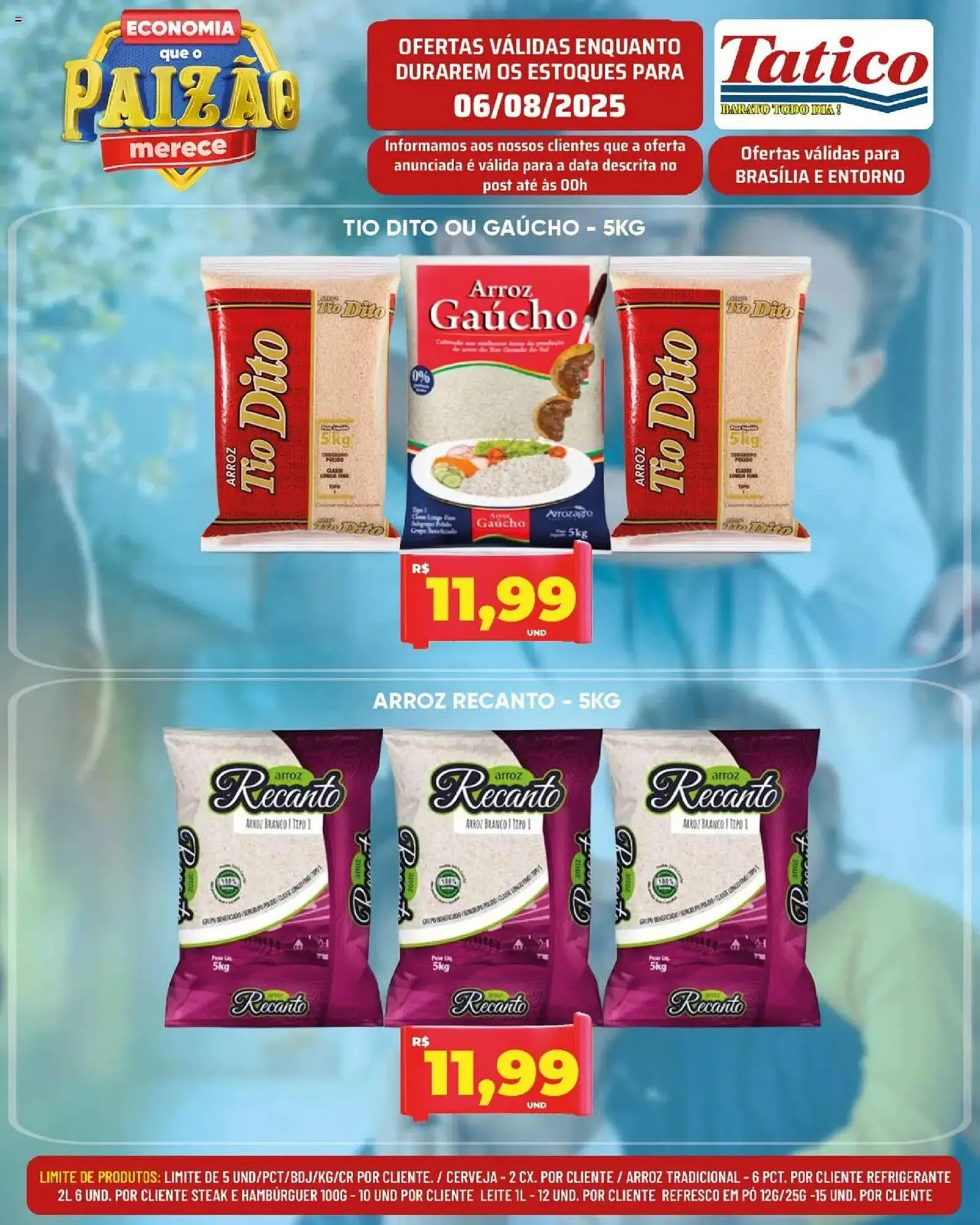 Encarte de Catálogo Tatico 6 de agosto até 7 de agosto 2025 - Pagina 1