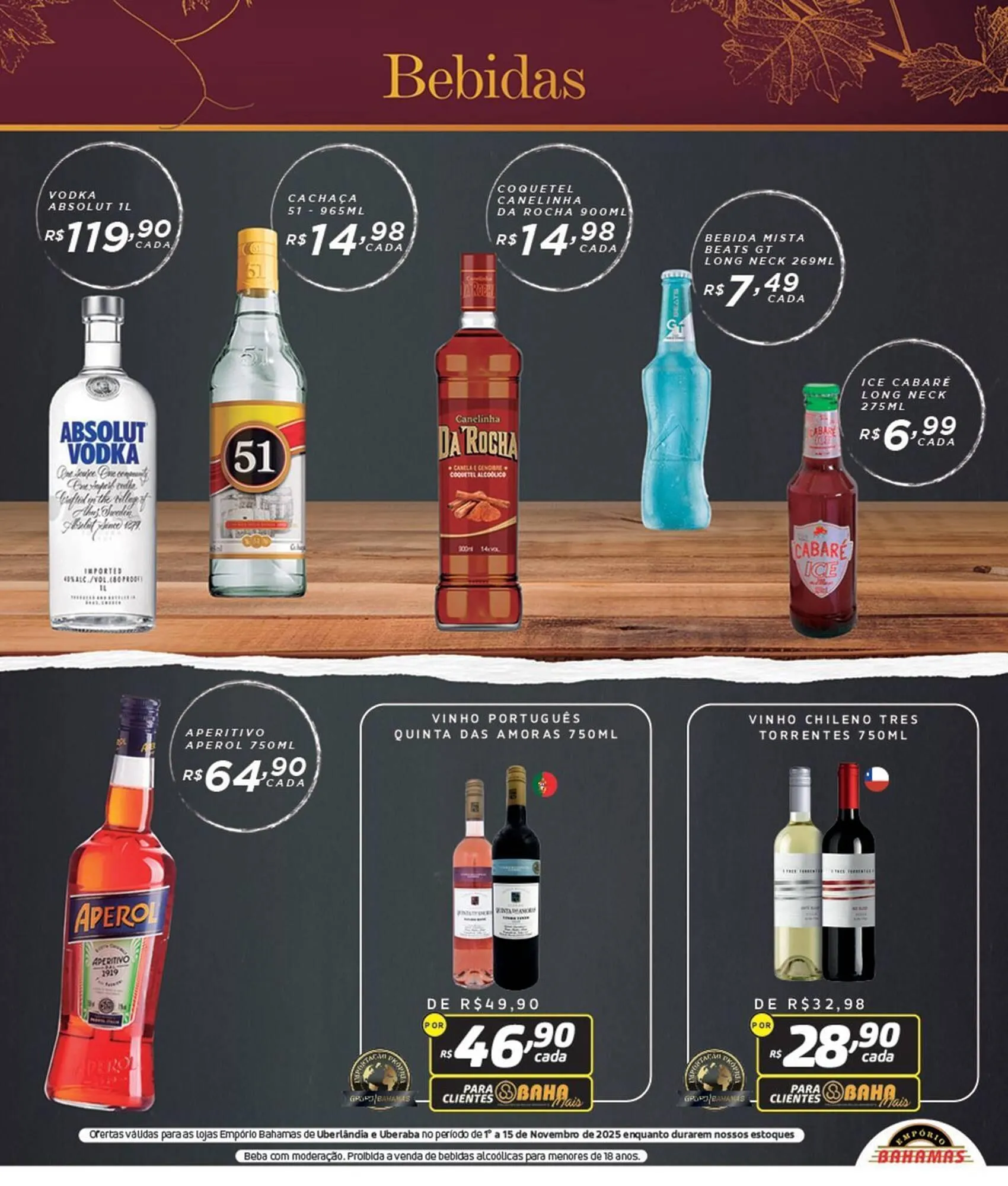 Encarte de Catálogo Empório Bahamas 1 de novembro até 15 de novembro 2025 - Pagina 3