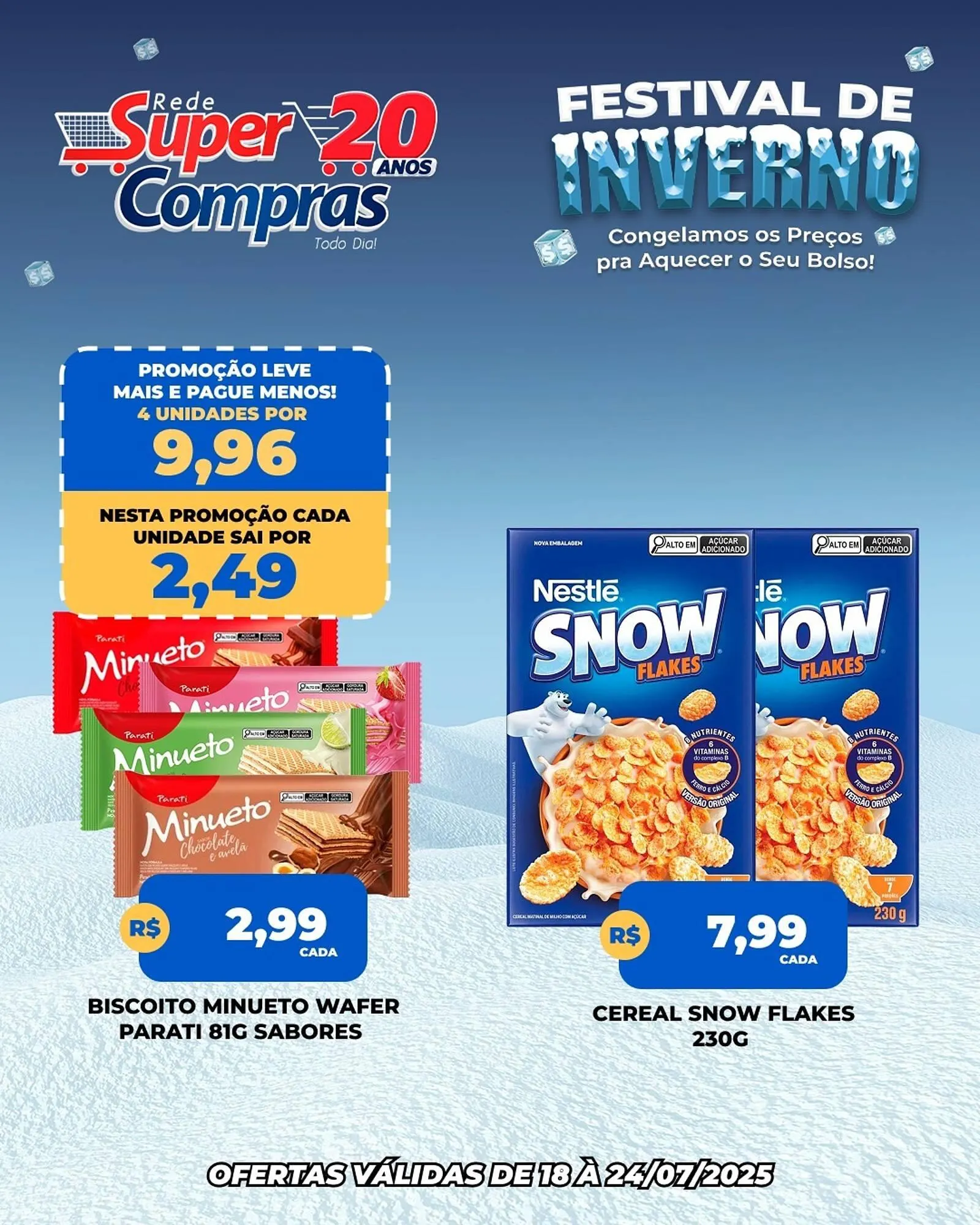 Encarte de Catálogo Rede Super Compras 18 de julho até 24 de julho 2025 - Pagina 2