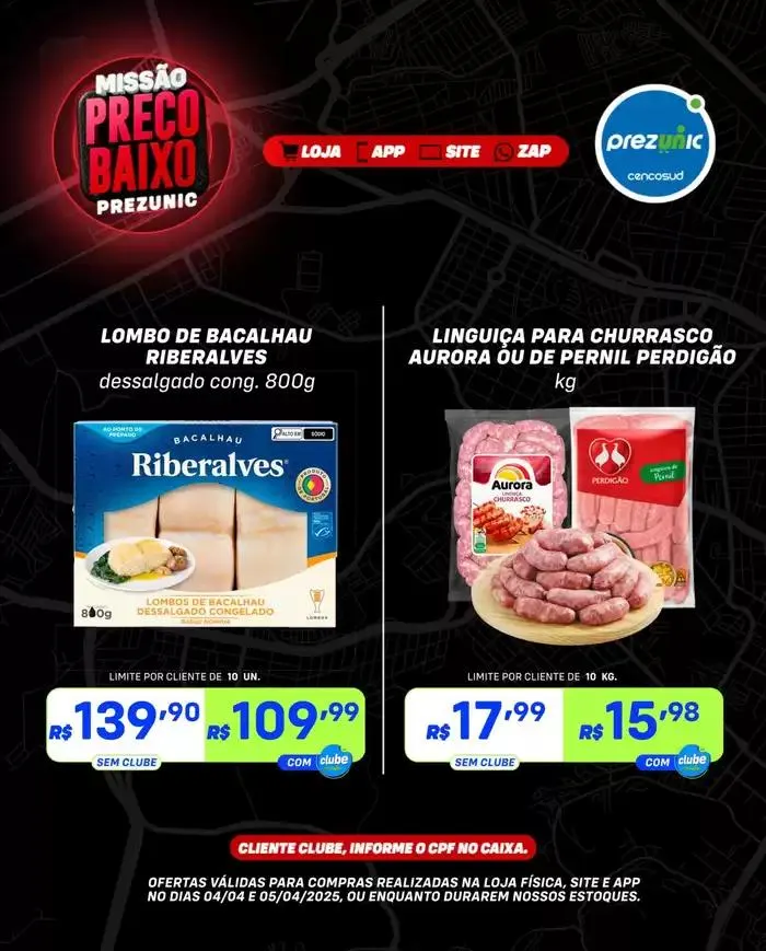 Encarte de Encarte Prezunic 4 de abril até 5 de abril 2025 - Pagina 3