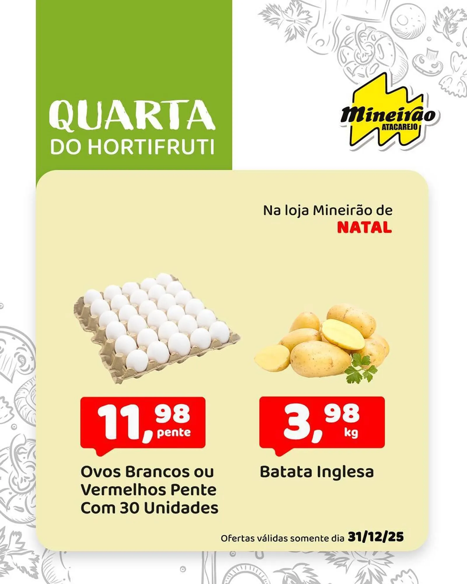 Encarte de Folheto Mineirão Atacarejo 31 de dezembro até 31 de dezembro 2025 - Pagina 3