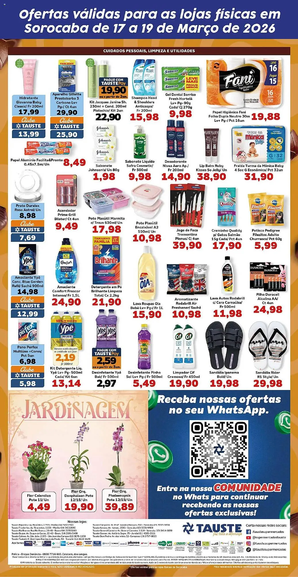 Encarte de Catálogo Supermercados Tauste 17 de março até 20 de março 2026 - Pagina 5