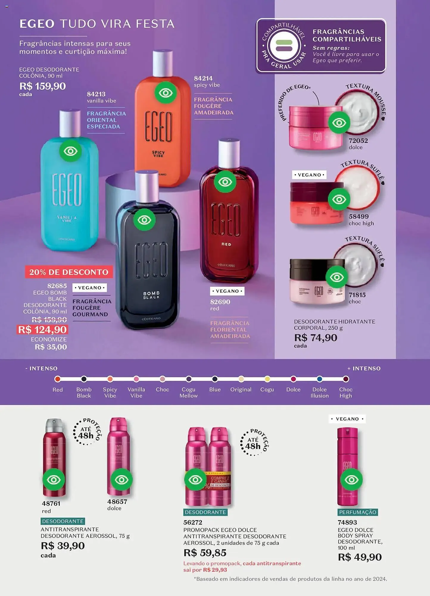 Encarte de Catálogo O Boticário 9 de fevereiro até 2 de março 2026 - Pagina 95