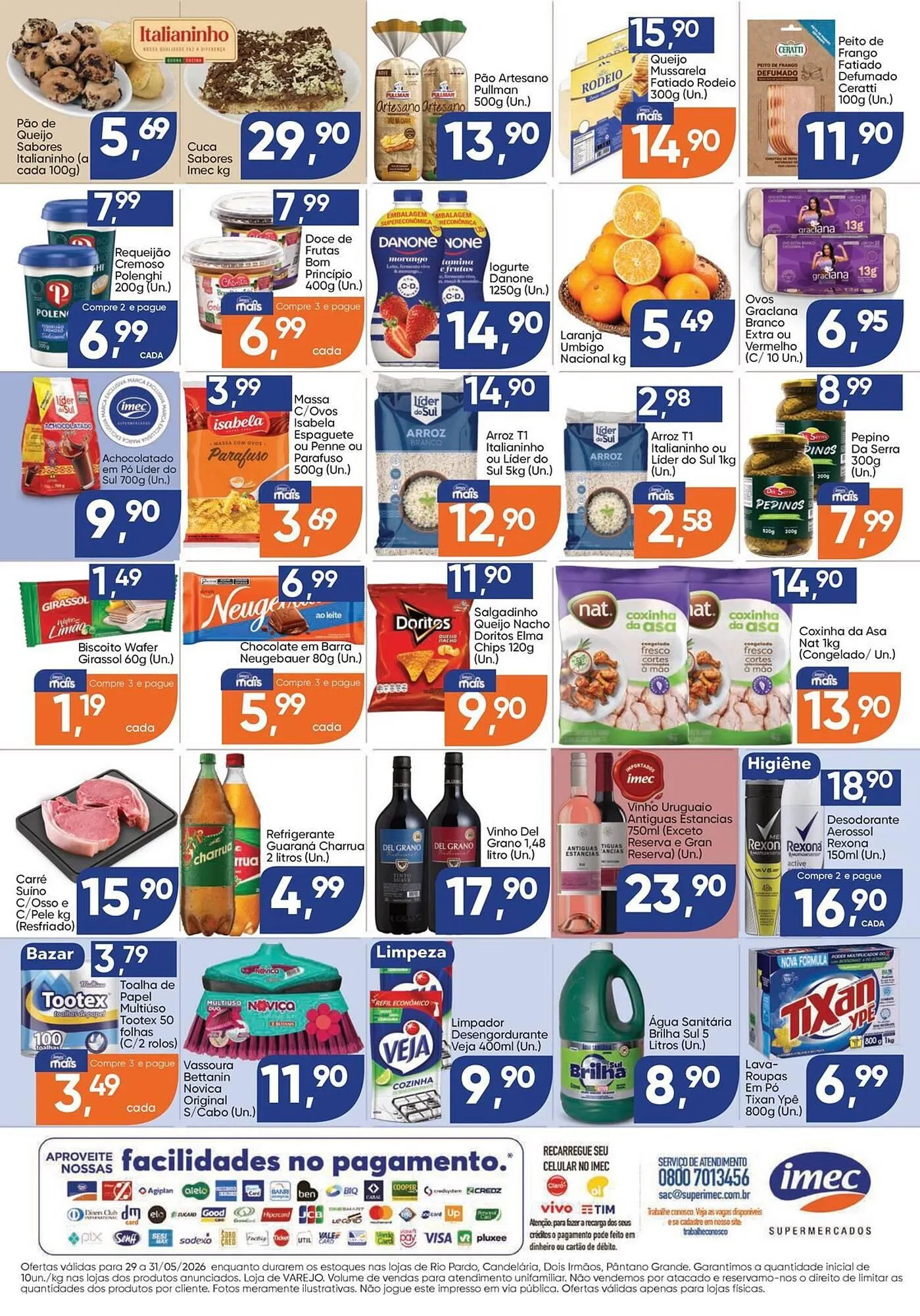 Encarte de Catálogo Imec Supermercados 29 de maio até 31 de maio 2026 - Pagina 2