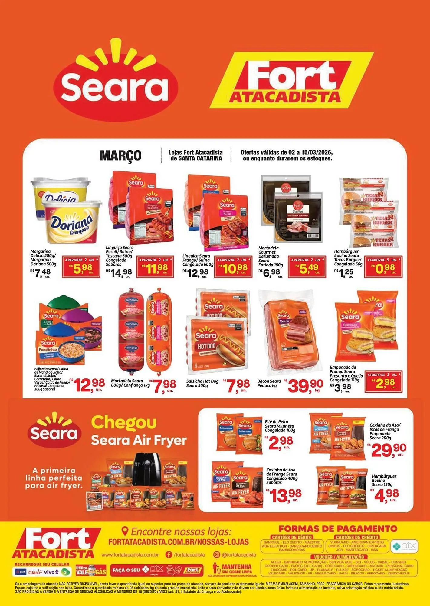 Encarte de Tabloide Fort Atacadista 2 de março até 15 de março 2026 - Pagina 1