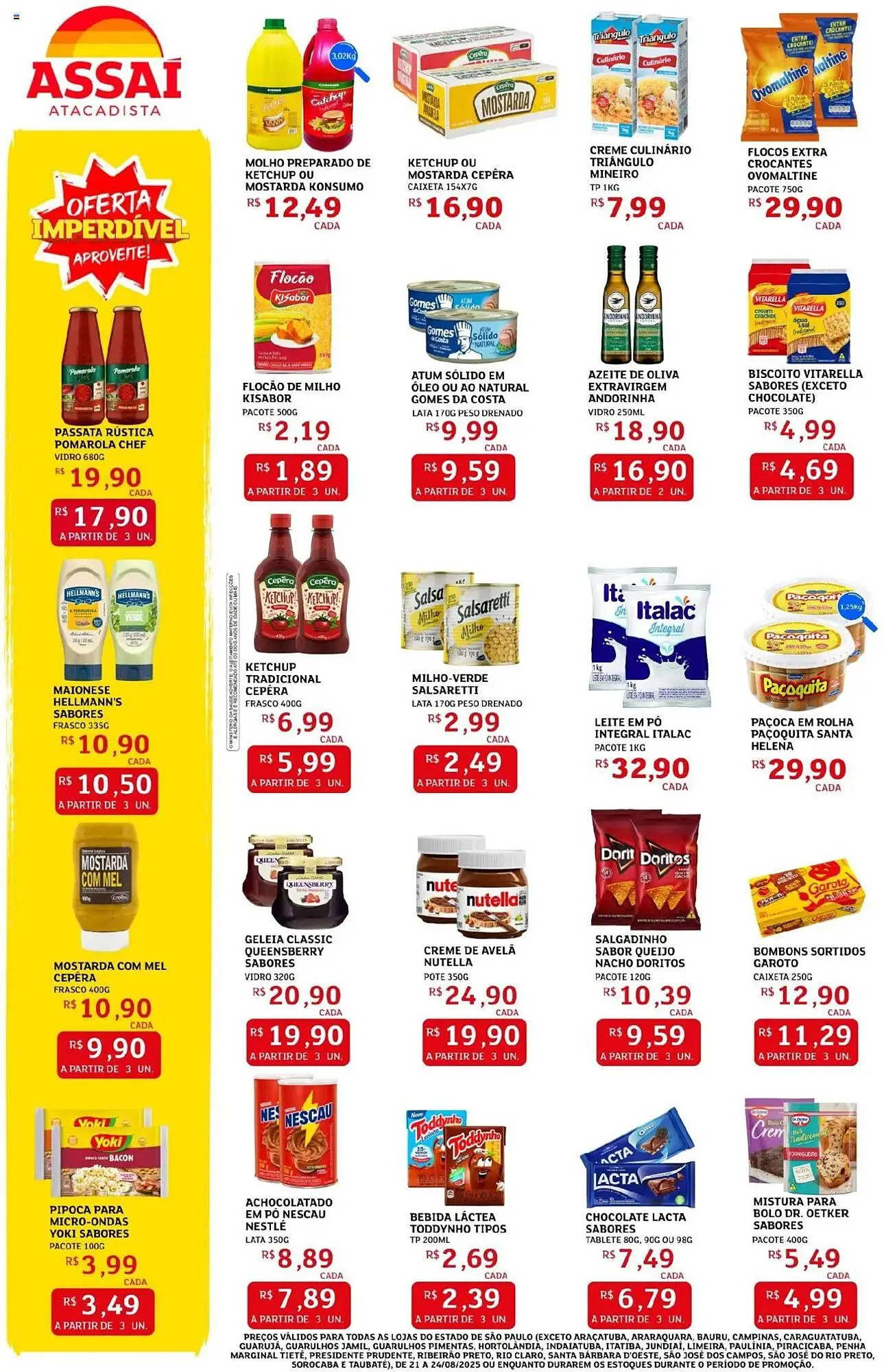 Encarte de Catálogo Assaí Atacadista 21 de agosto até 24 de agosto 2025 - Pagina 2