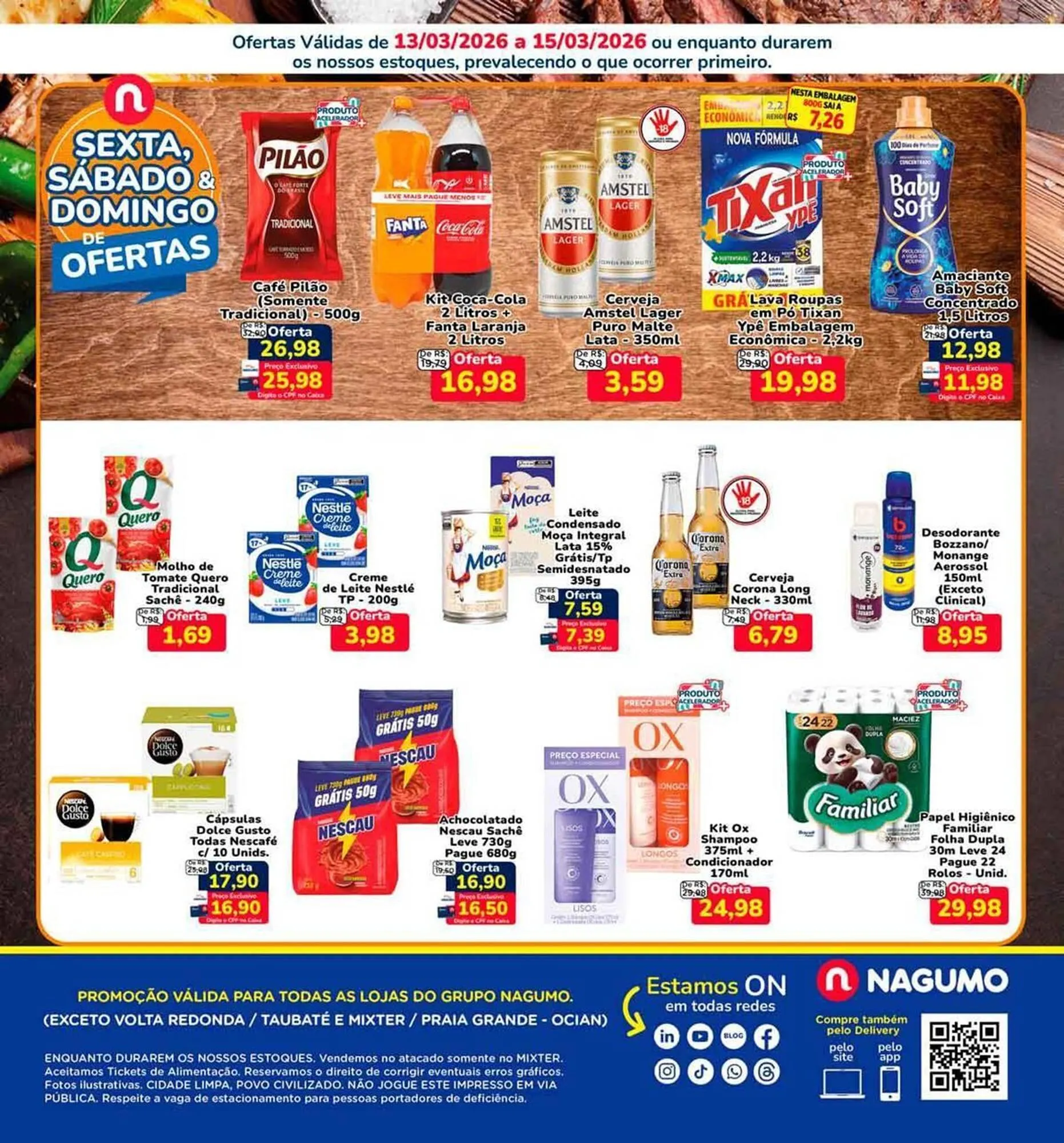 Encarte de Folheto Nagumo 13 de março até 15 de março 2026 - Pagina 2