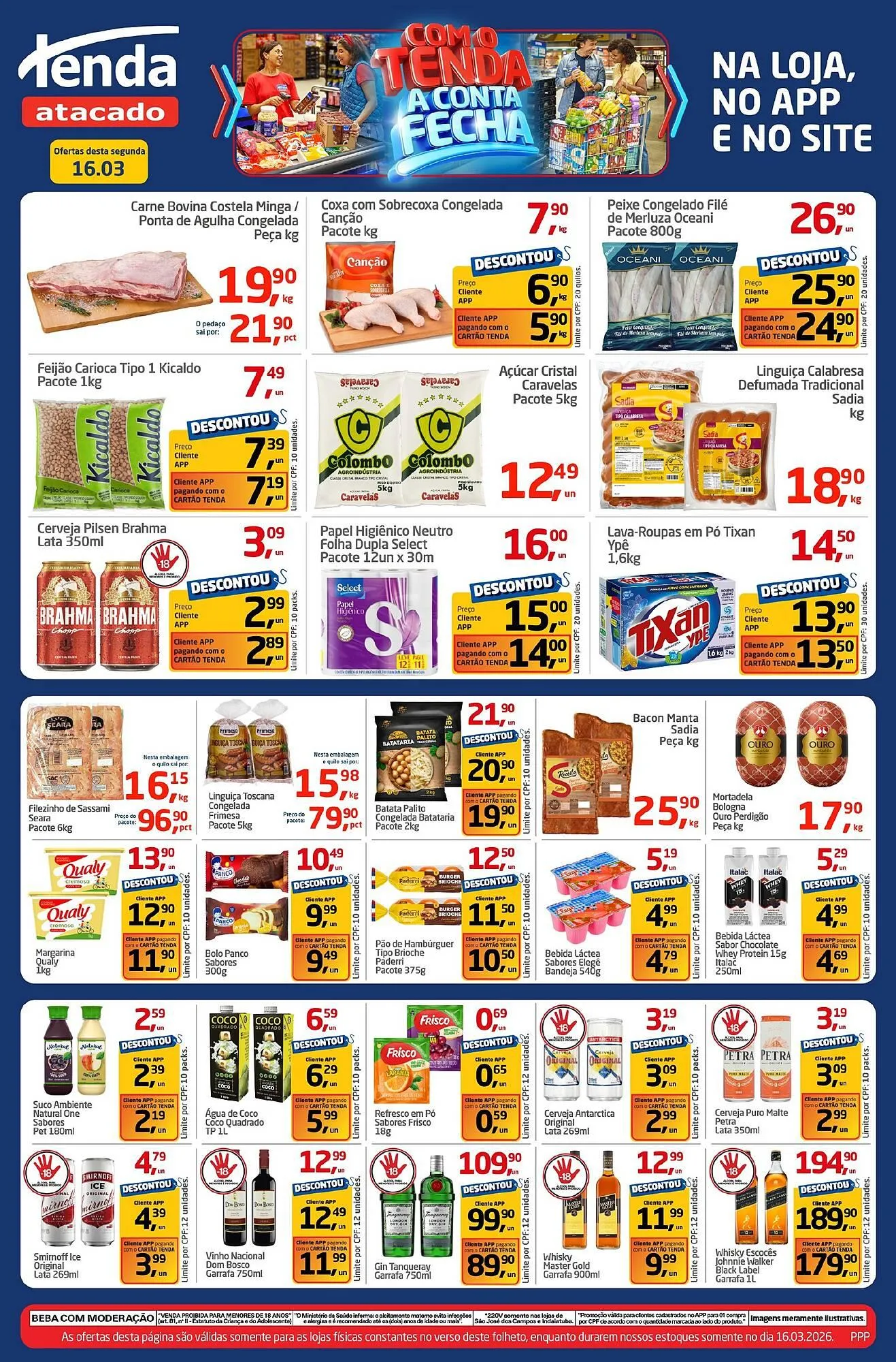 Encarte de Folheto Tenda Atacado 16 de março até 17 de março 2026 - Pagina 2