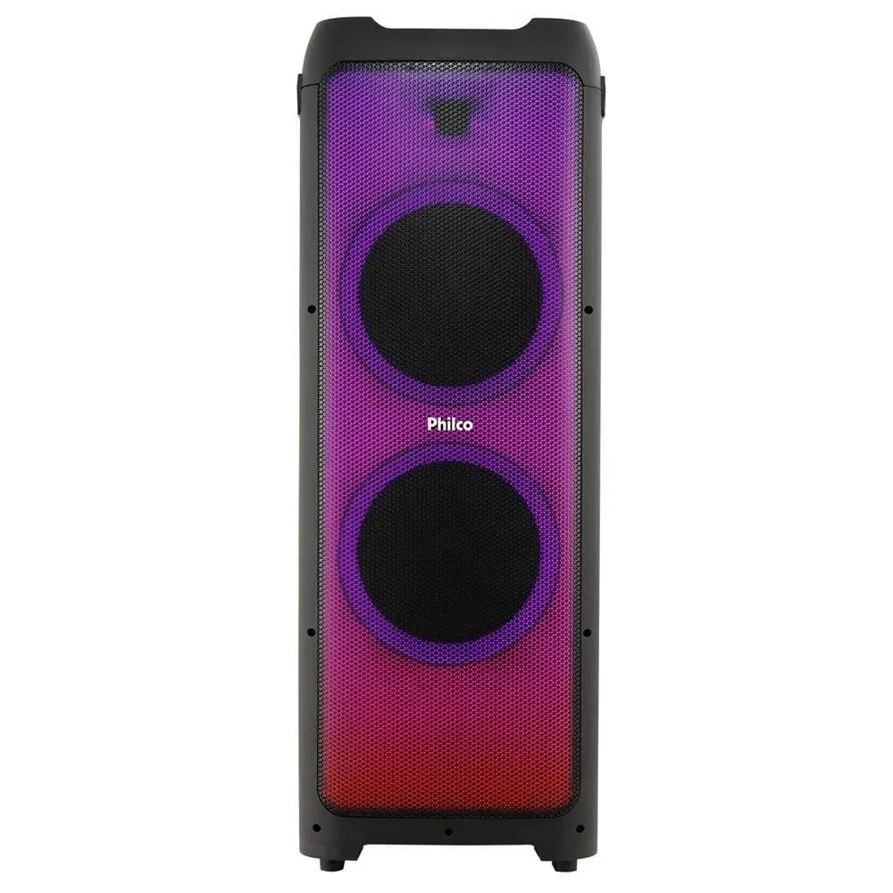 Caixa Acústica Philco Smart DJ Preta PCX32000 - Bivolt